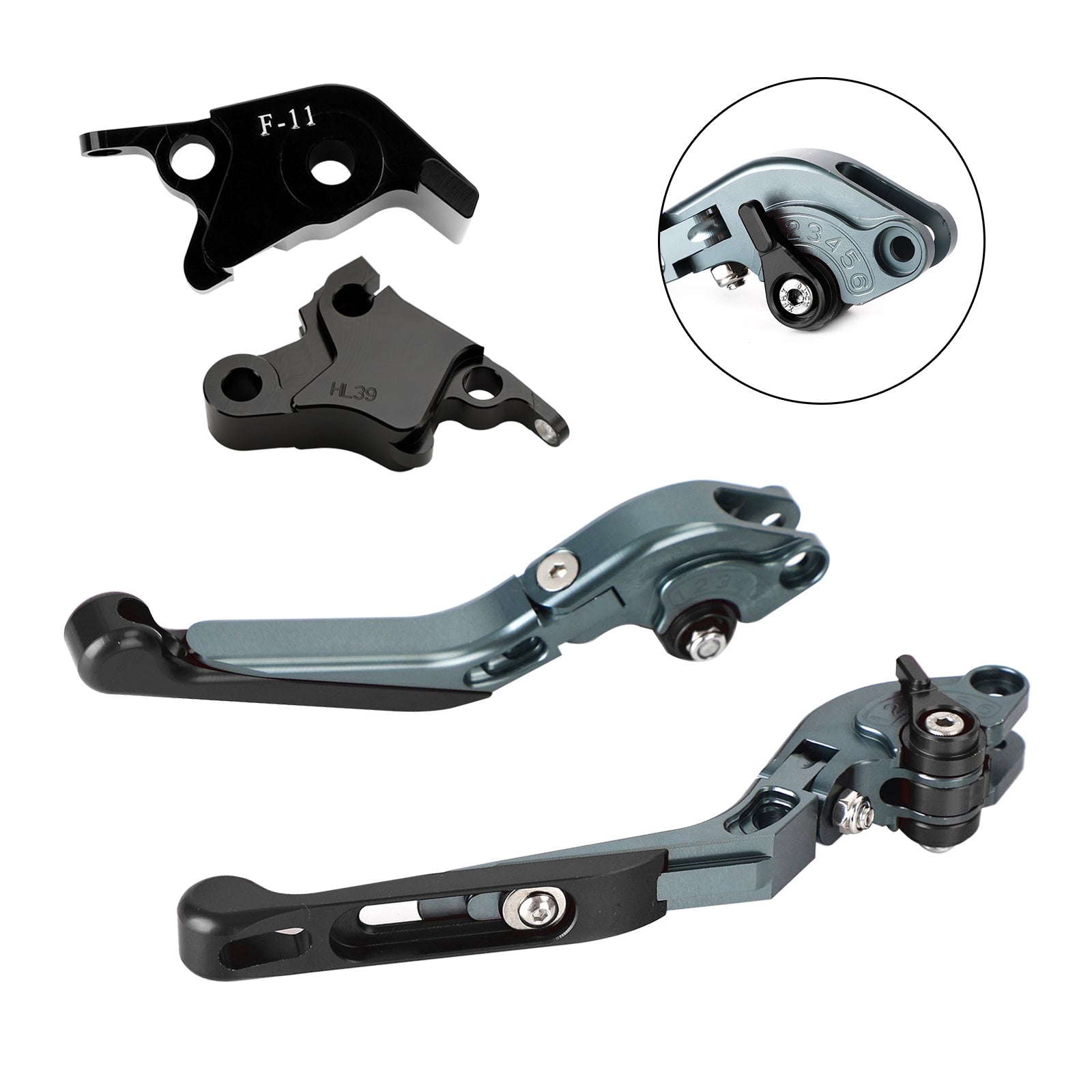2021-2024 CFMOTO 700CL-X Sport Adjustable Clutch Brake Lever