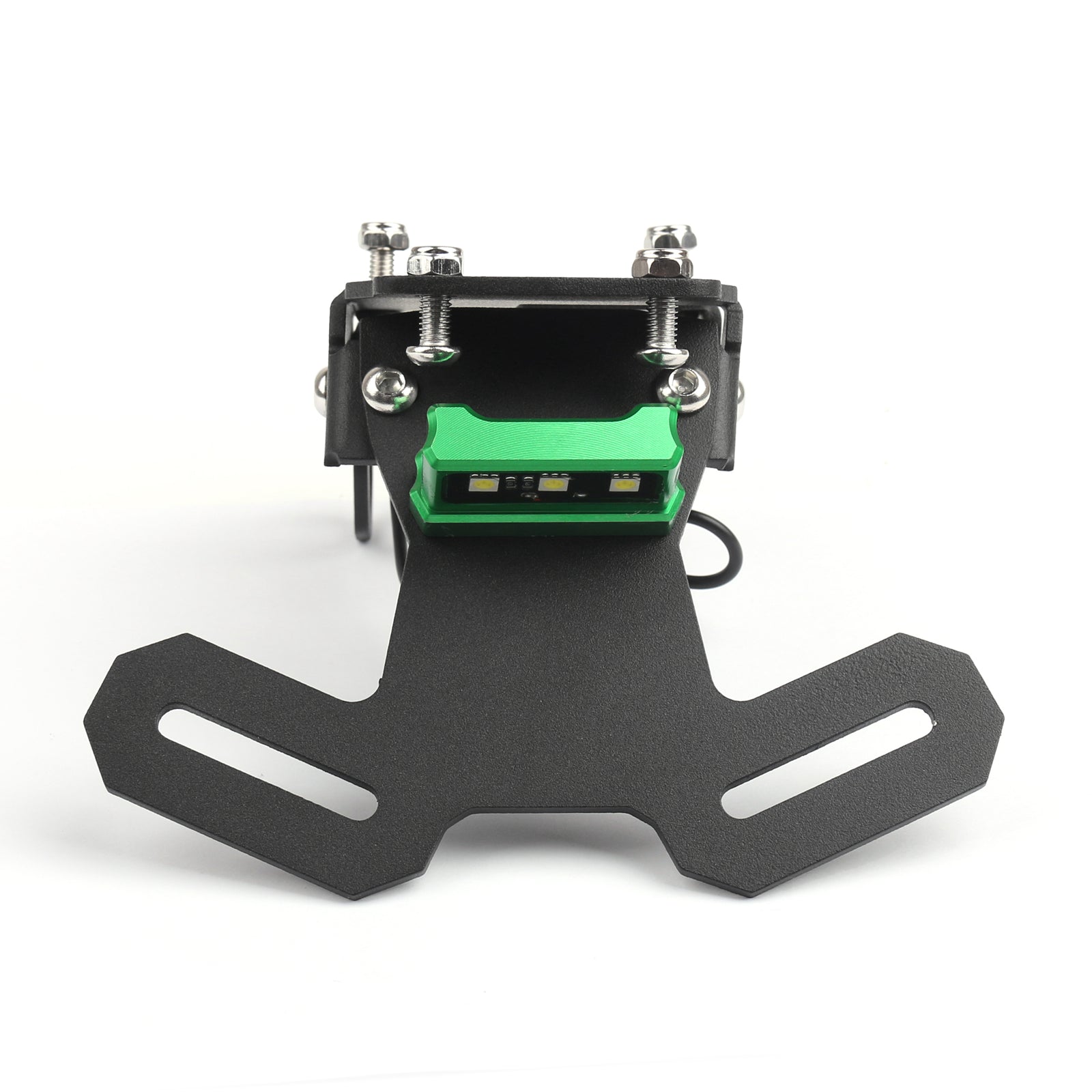 2017 Kawasaki Z900 Fender Eliminator Kit achterstaart opgericht kentekenplaat groen