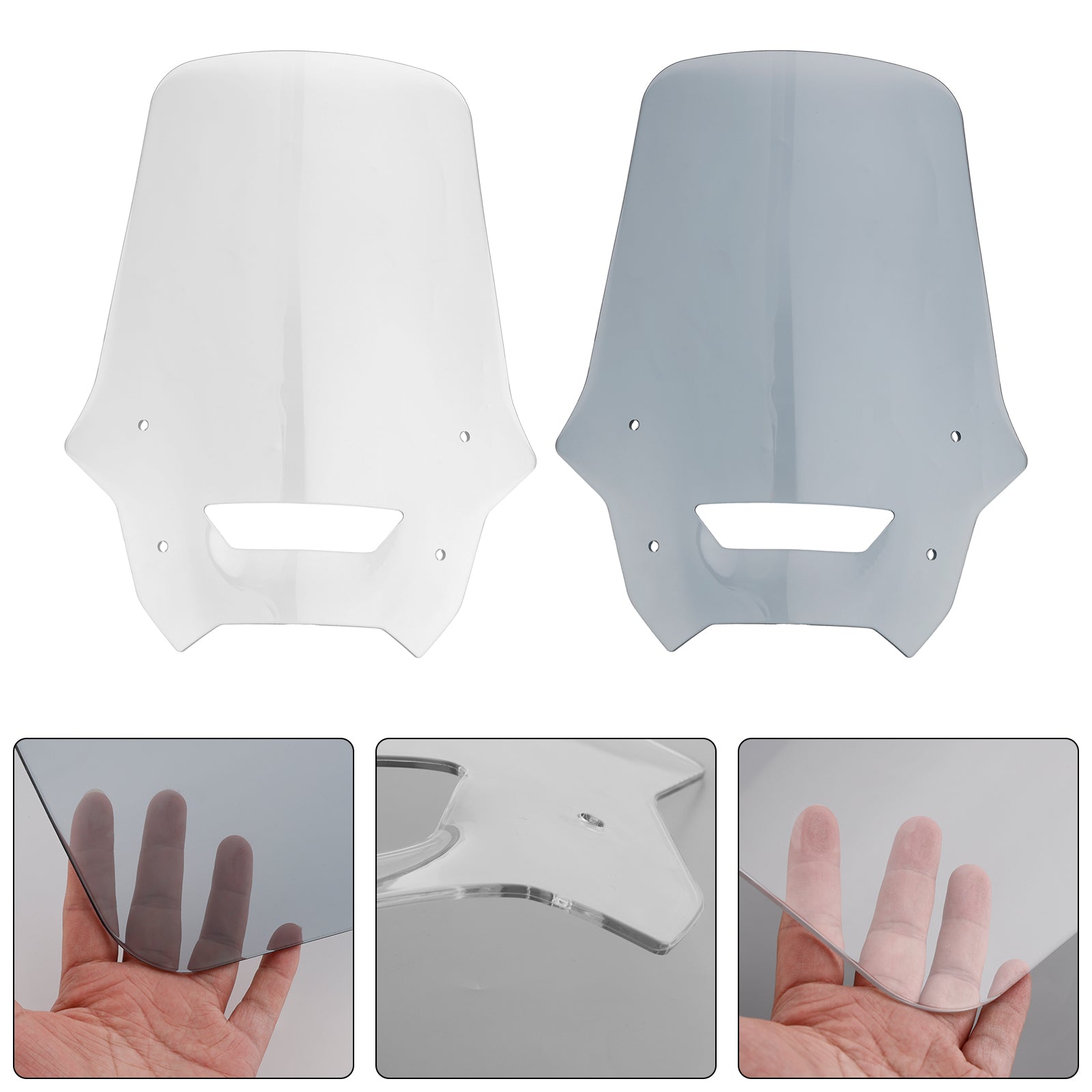 24-25 HONDA NX400 NX500 Windshield WindScreen