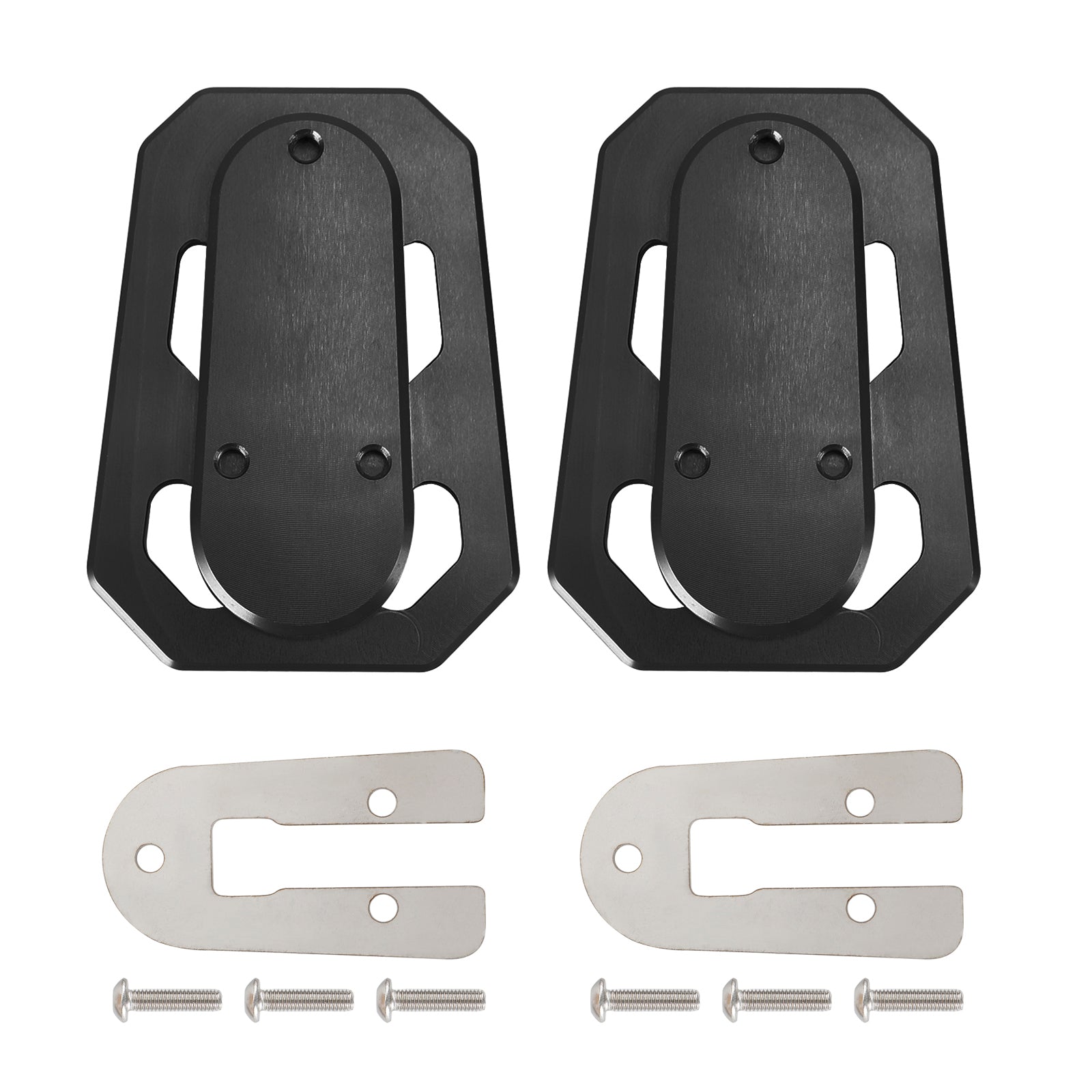 Cnc Foot Pegs Footrests Covers Driver Pedal Fit For TR Scrambler 1200 Tiger Silver