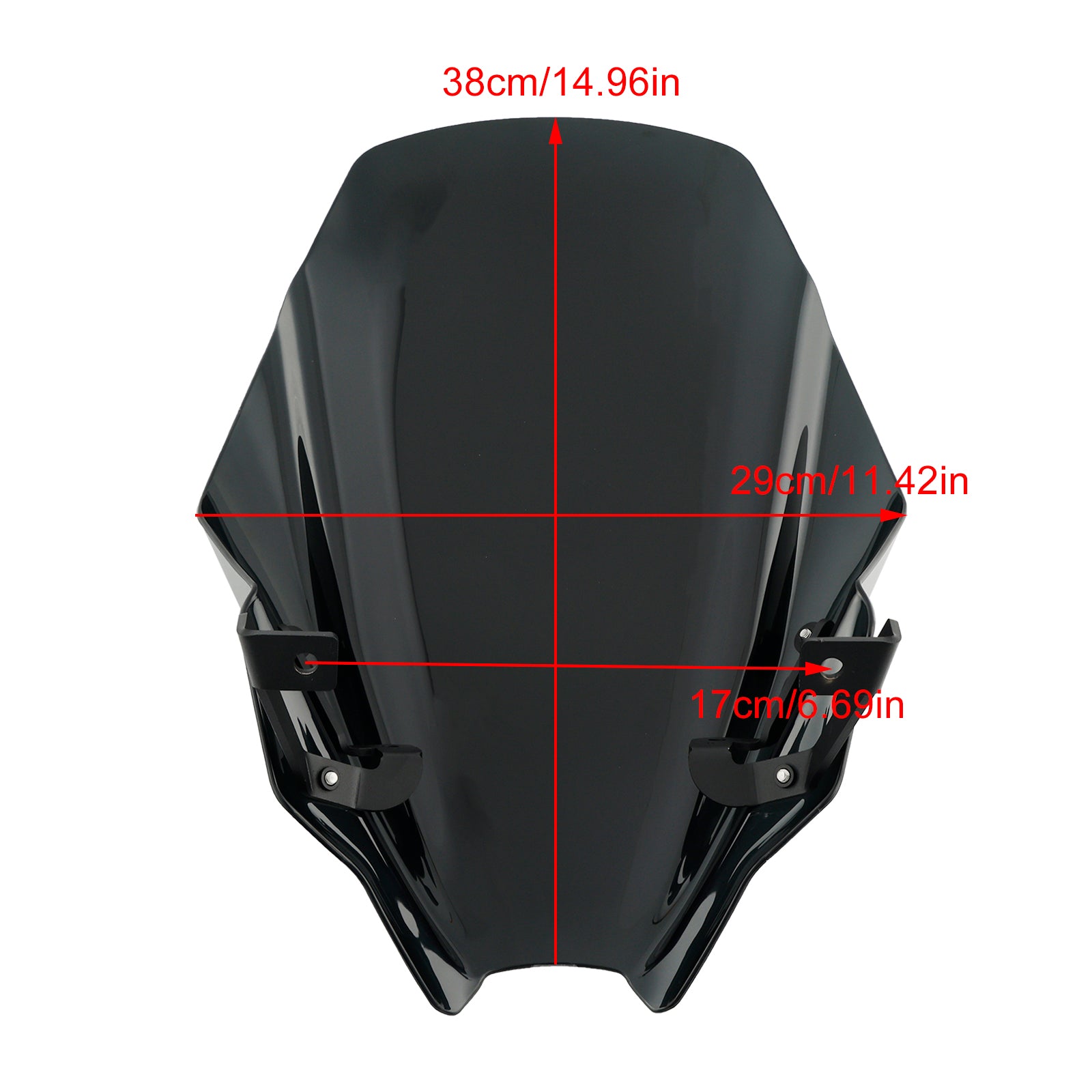 23-14 Suzuki GSX-8S vindrutan vindruta