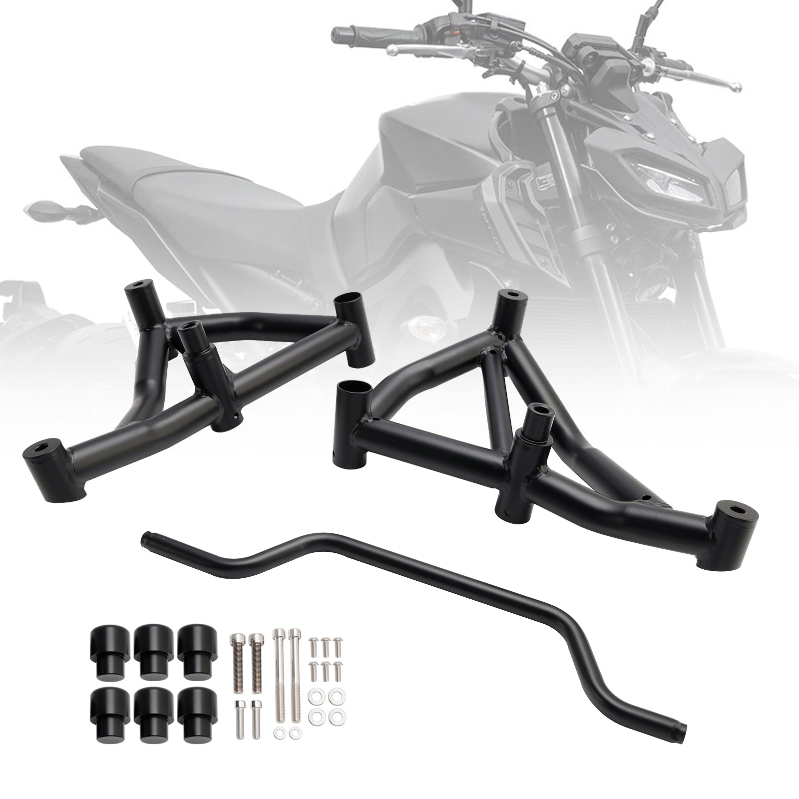 21-23 Yamaha Mt-09 Mt-09 Sp Bumper Engine Protection Guard Crash Bar FitsVehicle Parts & Accessories, Motorcycle Parts, Other Motorcycle Parts!