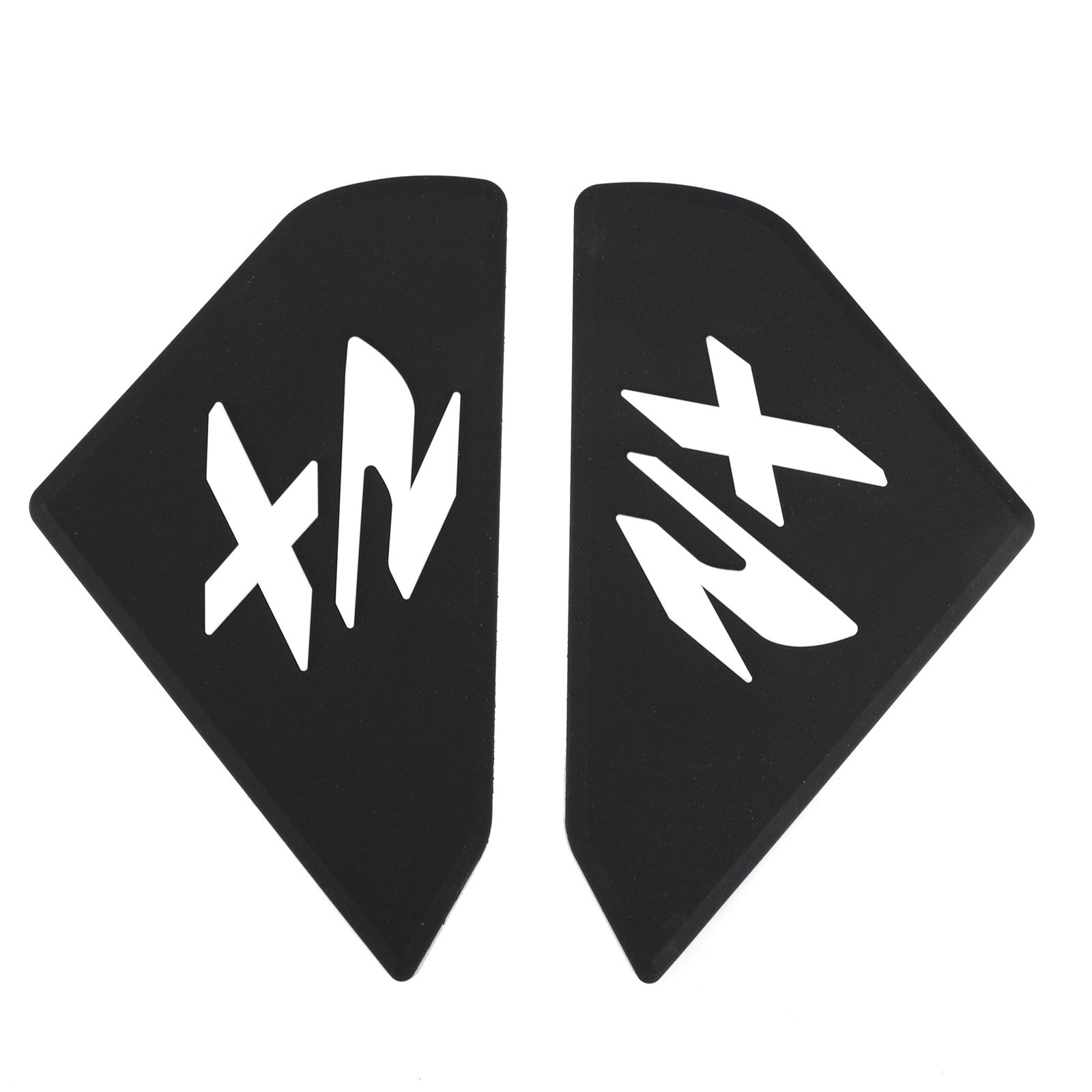 2X Bmw F900Xr 20+ Made Of Rubber Side Tankpad Fuel Tank Protector Black