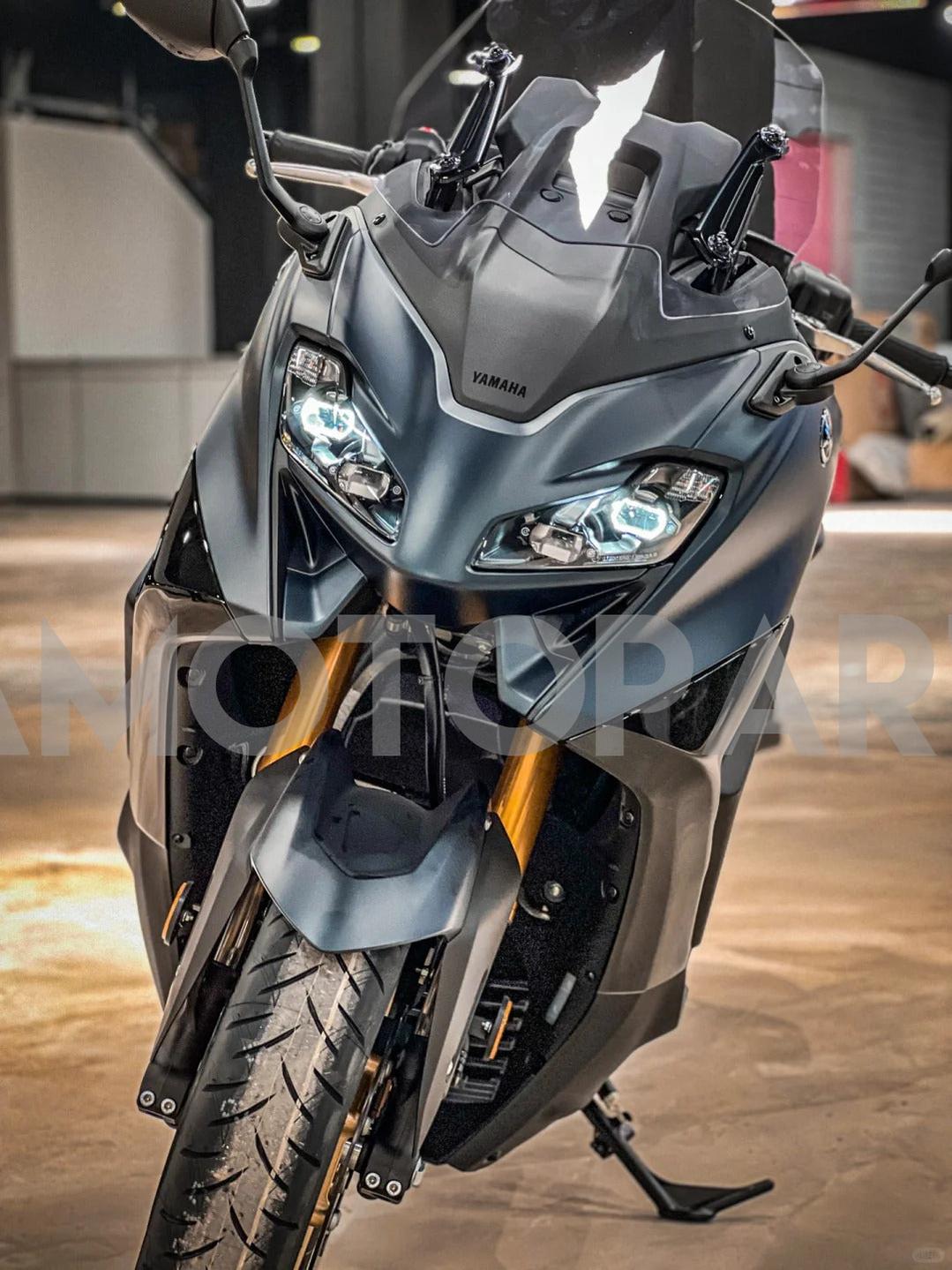 Amotopart 2022-2024 Yamaha TMAX560 Black Dark Green Fairing Kit