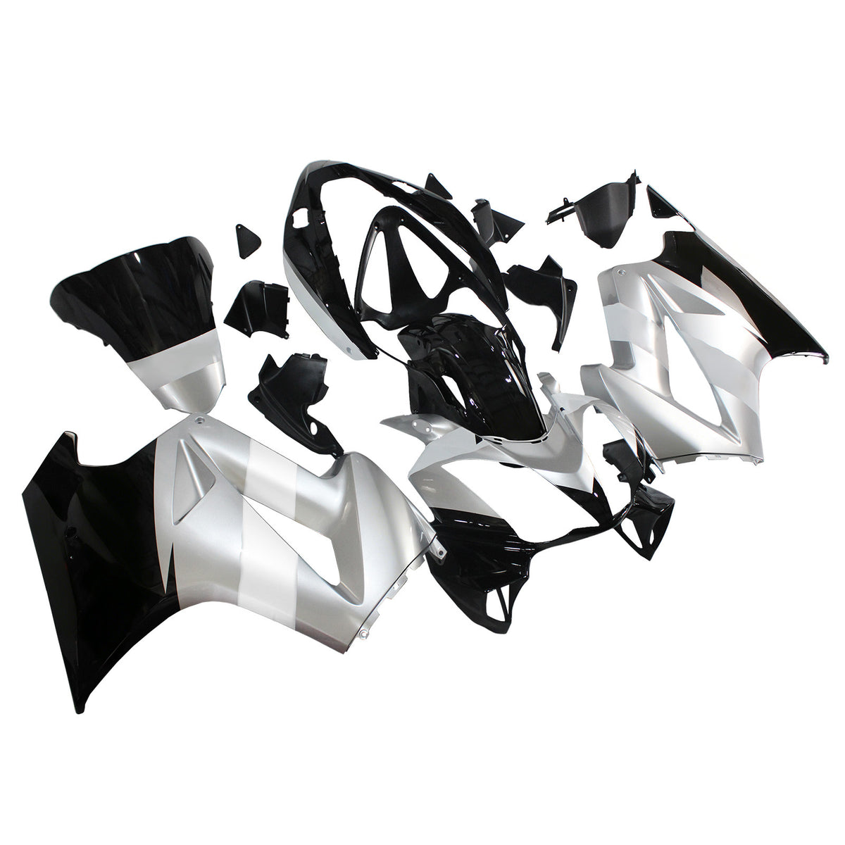 Sada kapotáže Amotopart 2002-2012 Honda VFR800 White Silver Black