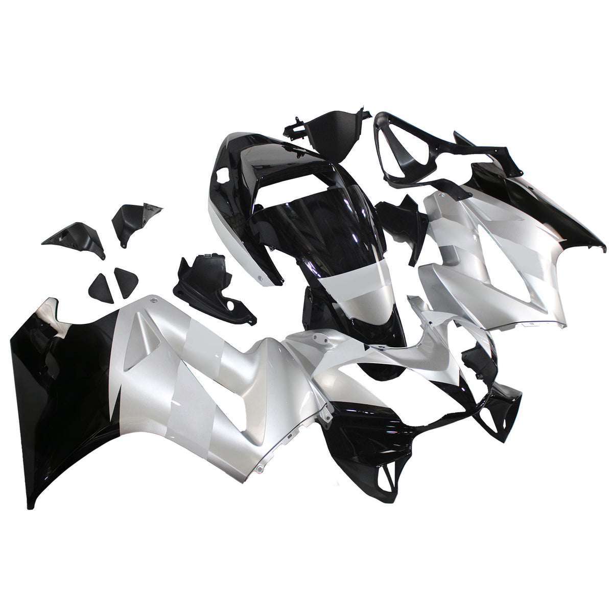 Sada kapotáže Amotopart 2002-2012 Honda VFR800 White Silver Black