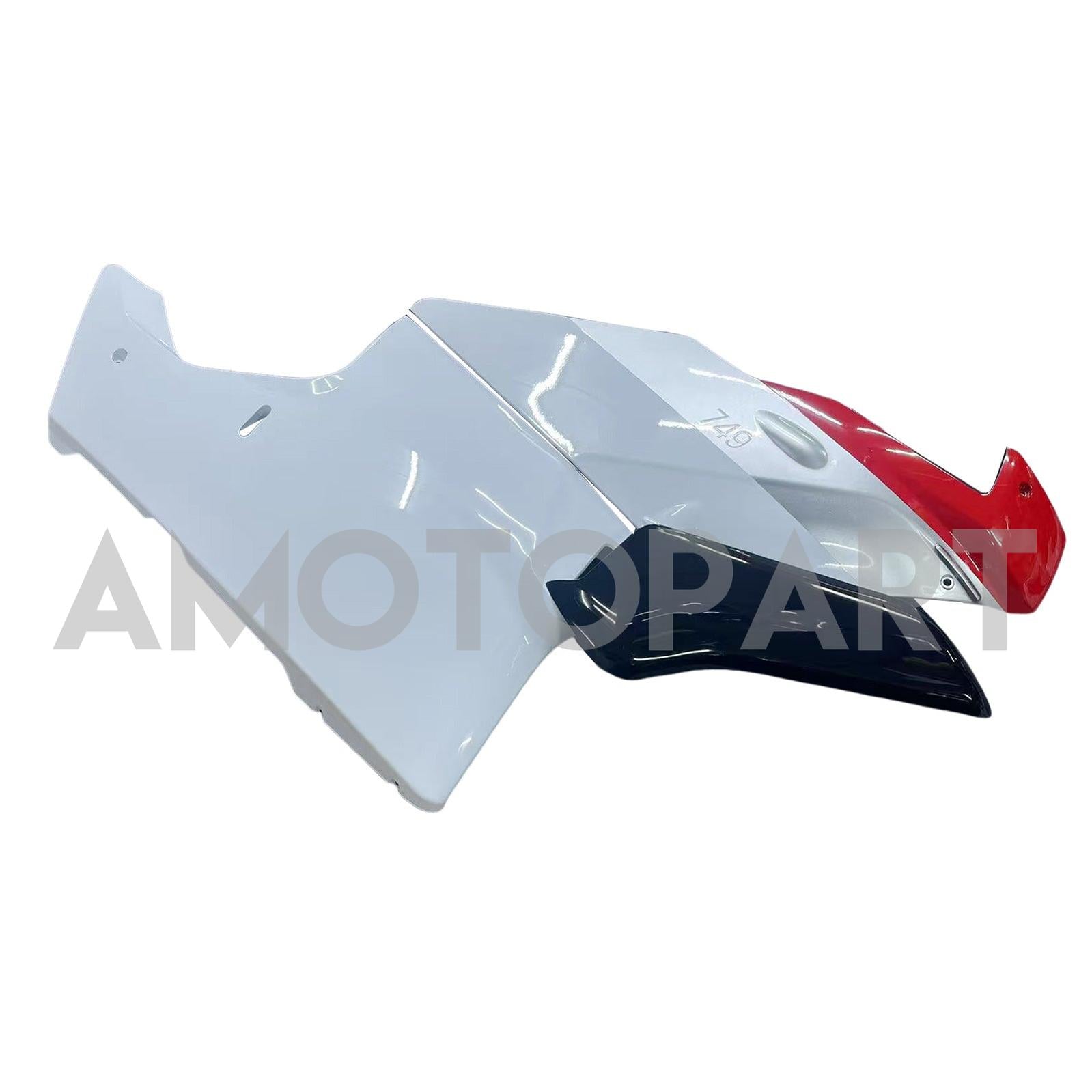 Amotopart 2005-2006 Ducati 999/749 Red White Black Fairing Kit
