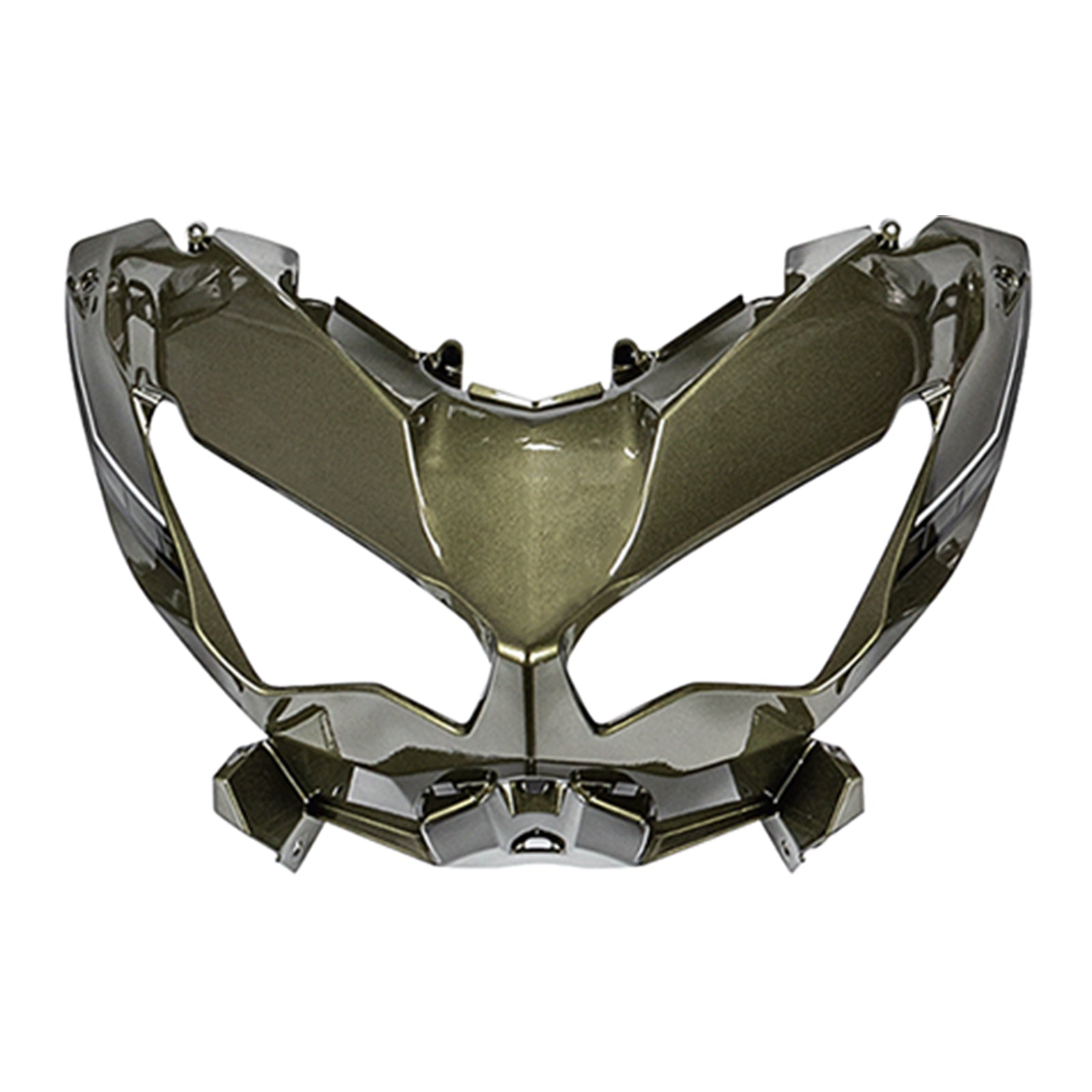 Amotopart 2022-2024 Kawasaki VERSYS 650 KLE ABS Kit de carenado verde oscuro