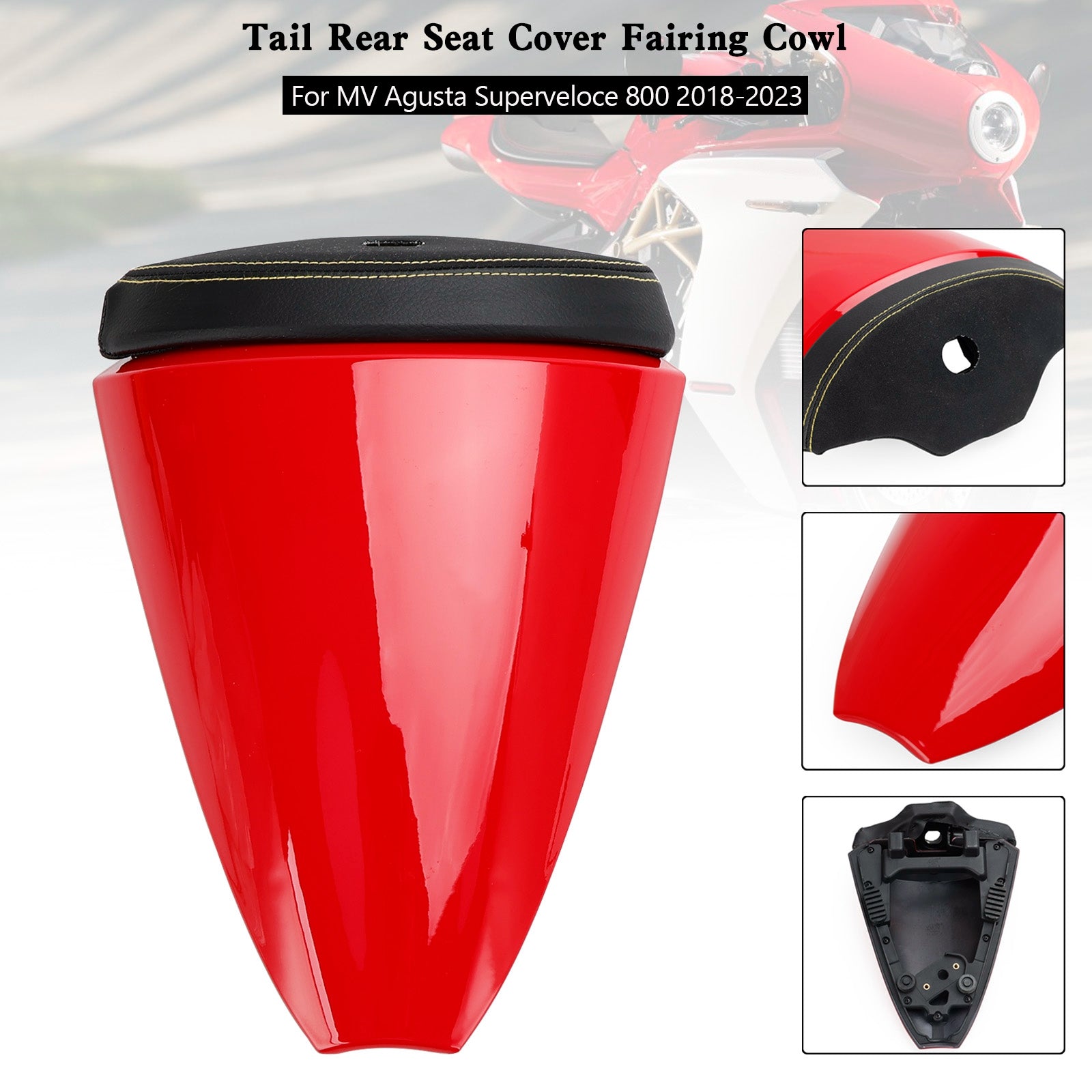2018-2023 MV Agusta Superveloce 800 Tail Tylna pokrywa siedzenia Fairing Cowl