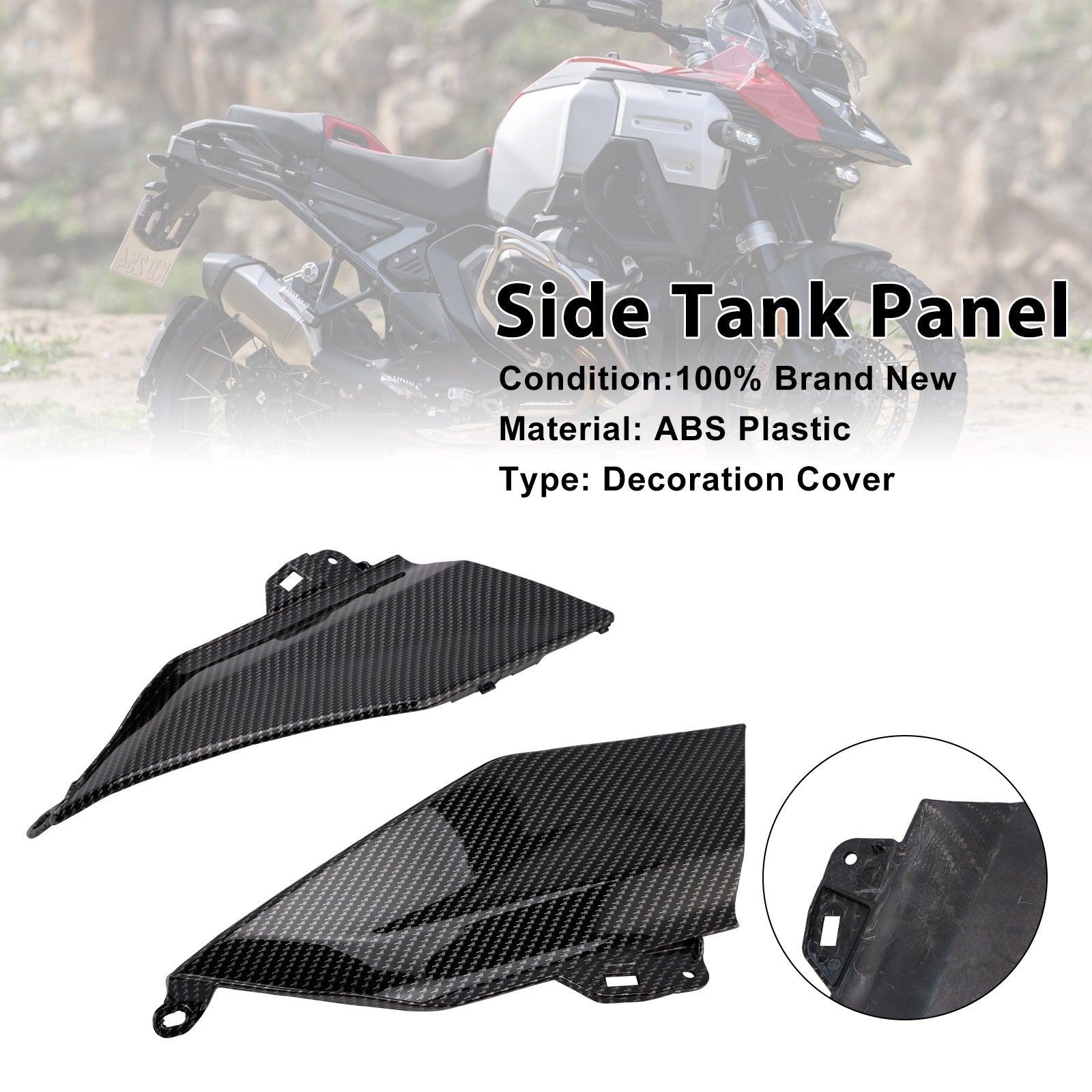 2024-2025 BMW R1300G SSide Gas Tank Middle Panel Fairing Cowl