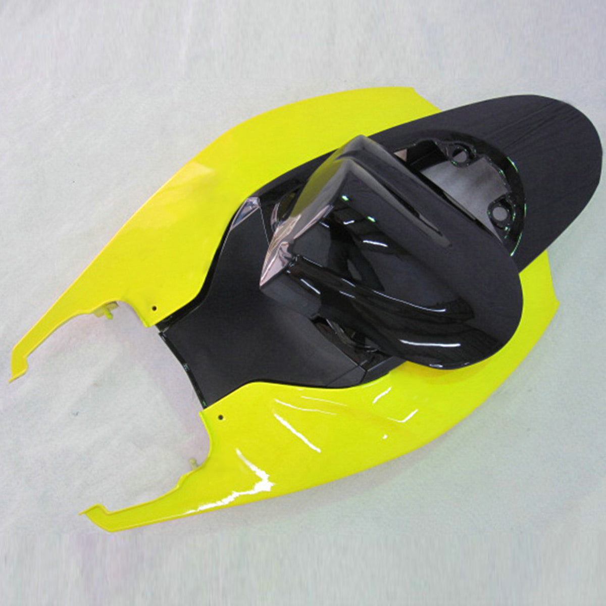 Amotopart 2006–2007 Suzuki GSX-R600 750 K6 Grau Schwarz Gelb Weiß Verkleidungsset