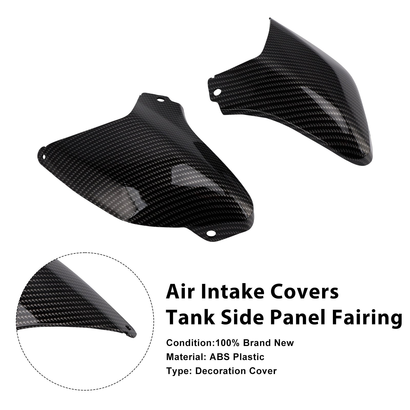 2025-2026 Kawasaki Z900 Air Intake Covers Tank Side Panel Fairing