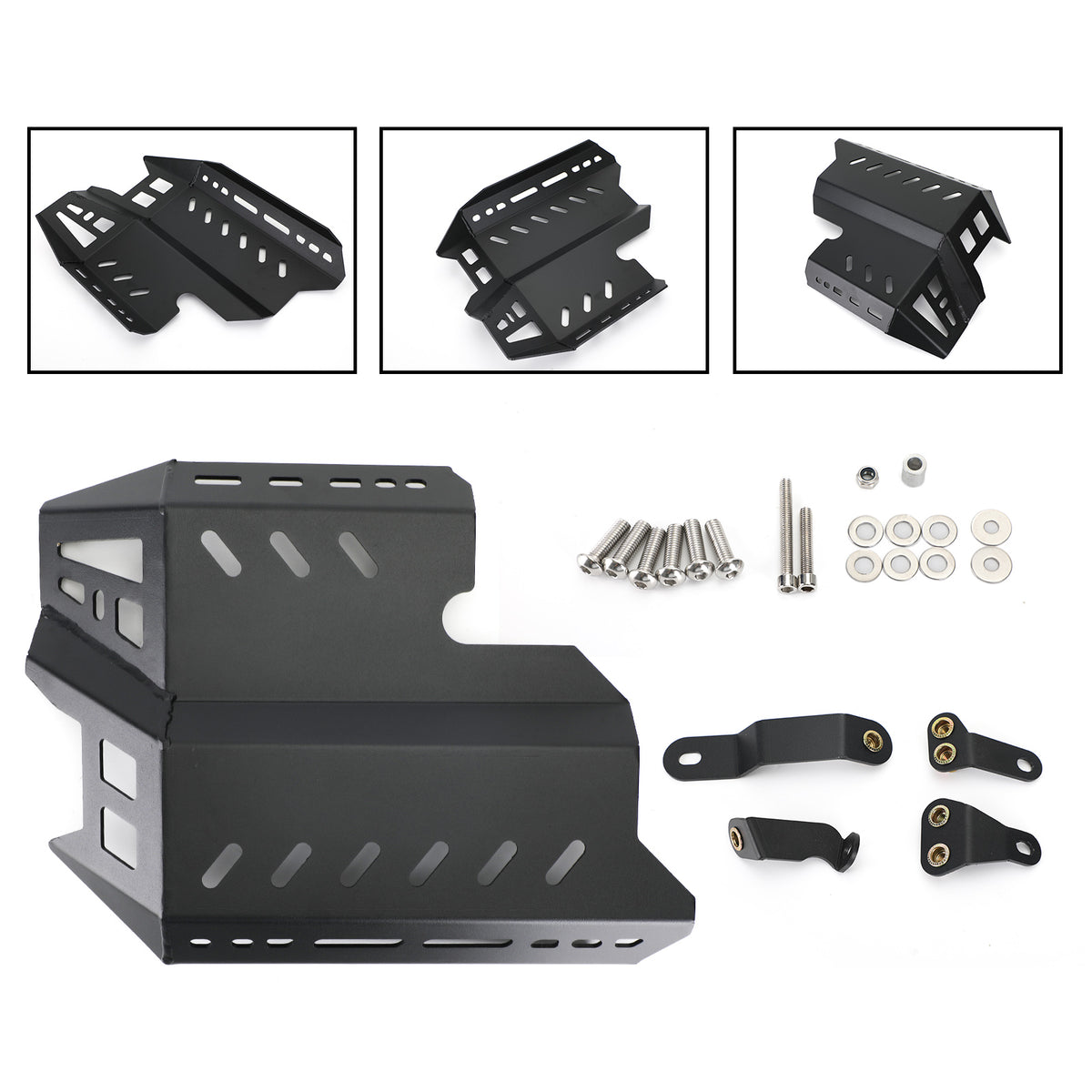 Piastra paramotore protezione motore Honda CB400X CB500X 2019-2021 in alluminio 3mm