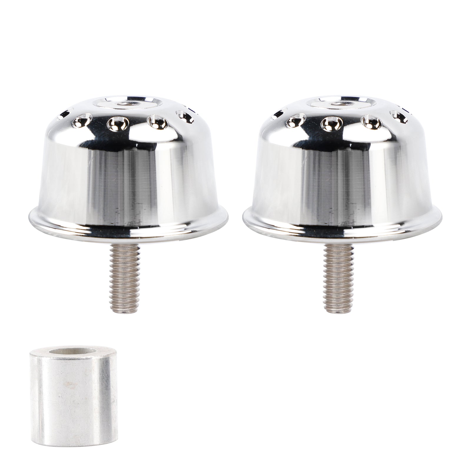 ホンダXL750 NC750 FORZA 750 CB1000 R CB1300Sハンドルバーエンドウェイトシルバー