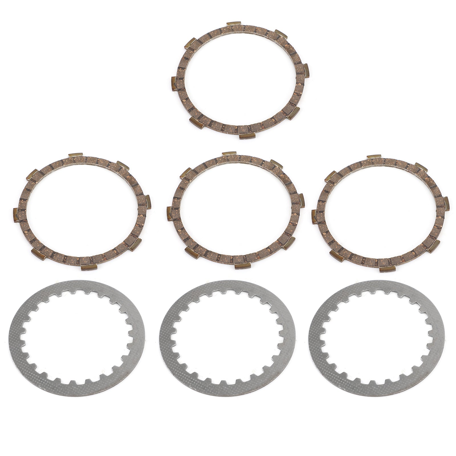 1969-1987 Yamaha YB100 DX100 L5 L5T L5TA Kupplungssatz Stahl & Reibscheiben 4EU-16321-00 131-16321-00 131-16324-00