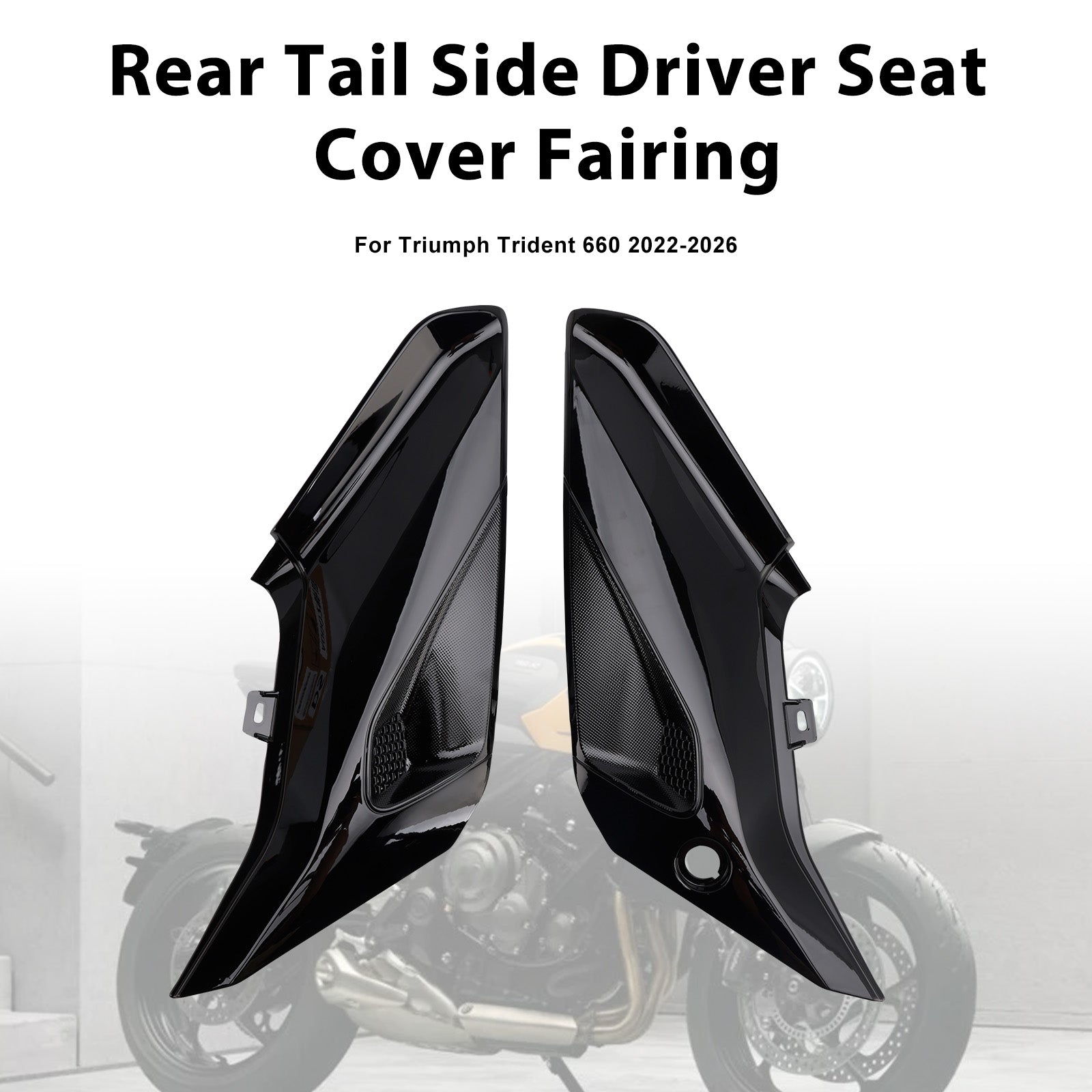 2022-2026 Trident 660 Side Seat Panel Fairing Cowl