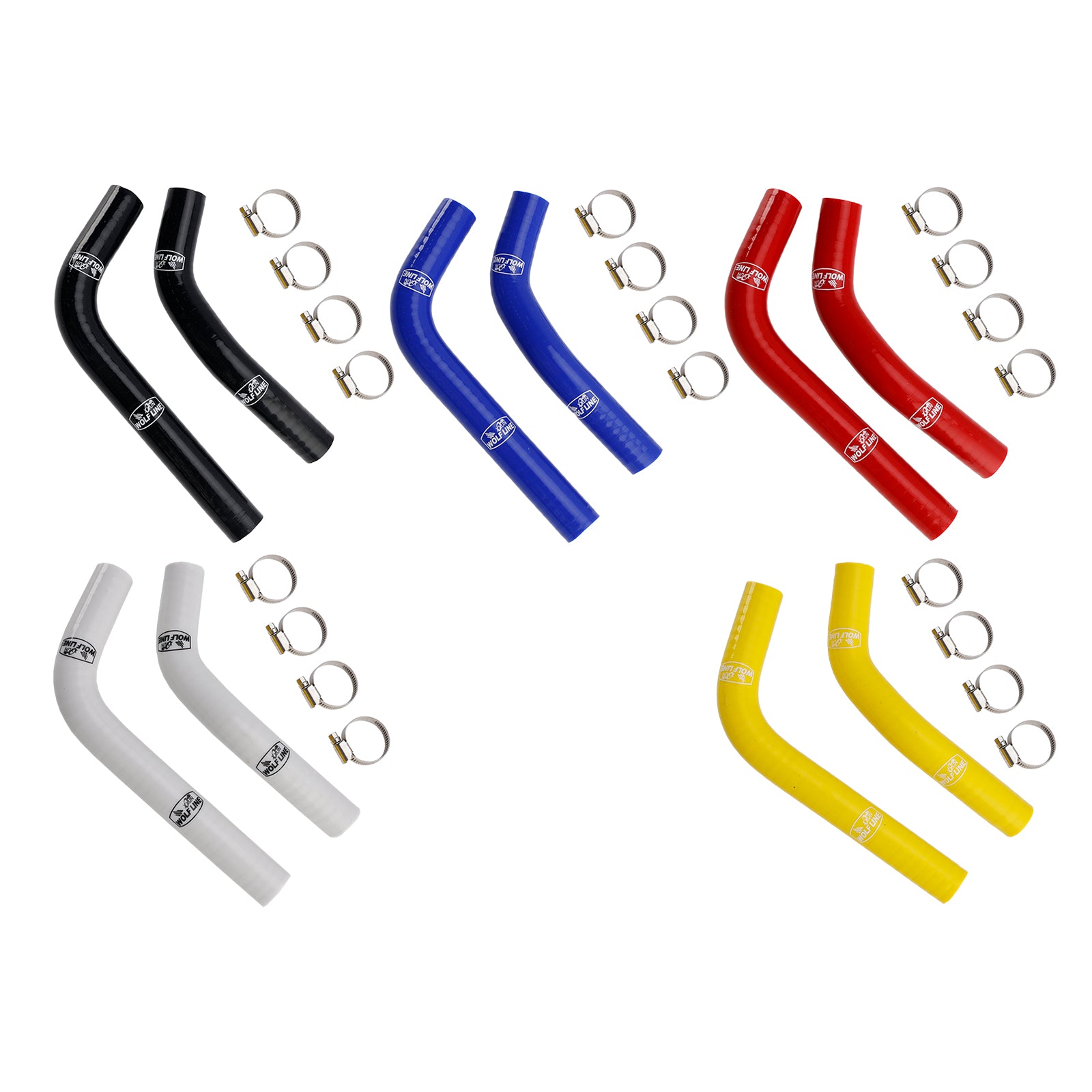 2015-2024 Yamaha MT-03 MT-25 YZF R3 R25 Mangueira de resfriador de radiador de silicone R25