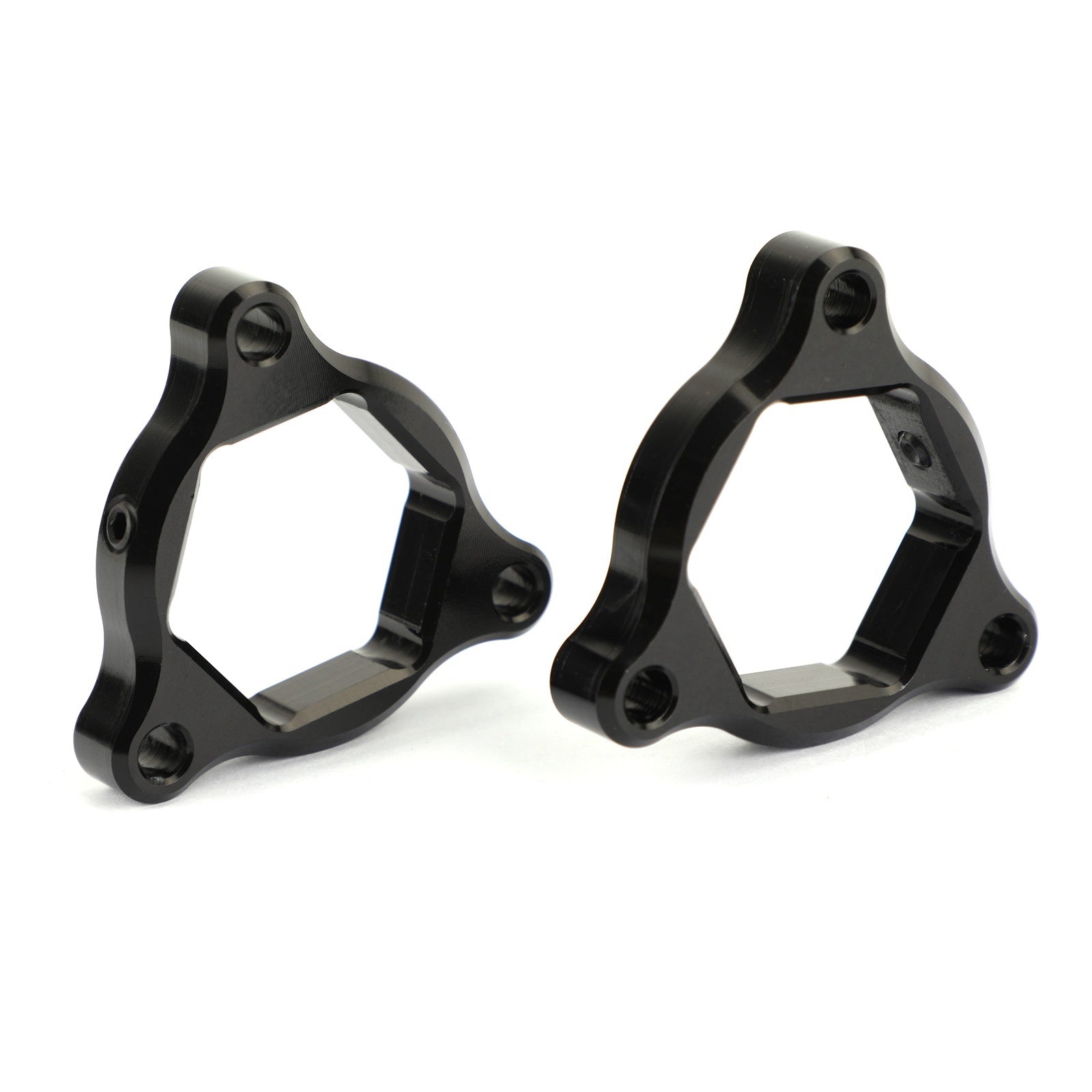 22MM Kawasaki Z1000 03-06 ZX636 Ninja 650R Fork Pre Adjusters Black
