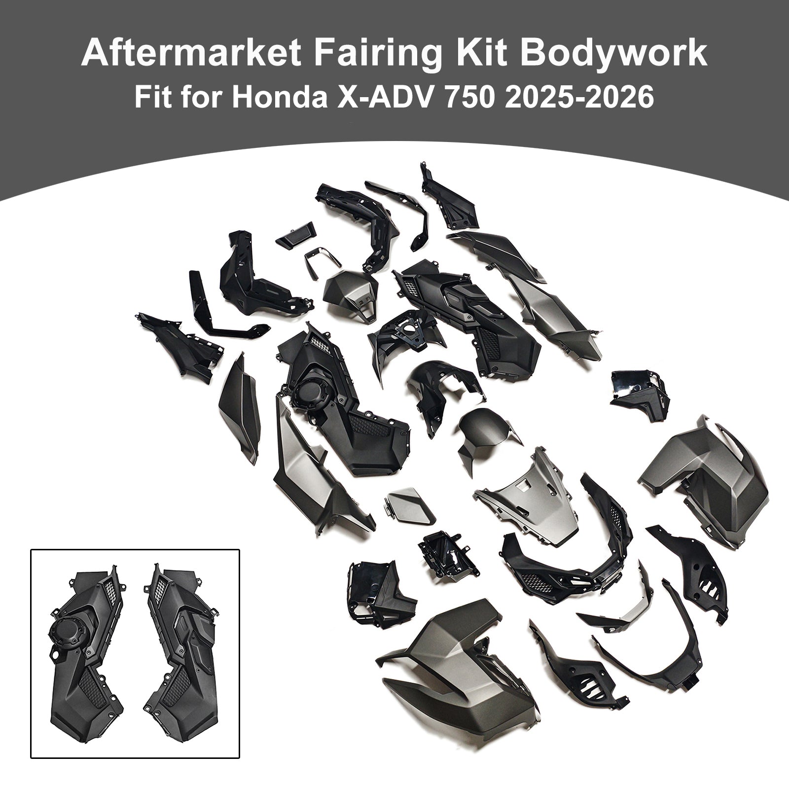 Amotopart 2025-2026 Honda X-ADV 750 Collection de kits de carénage