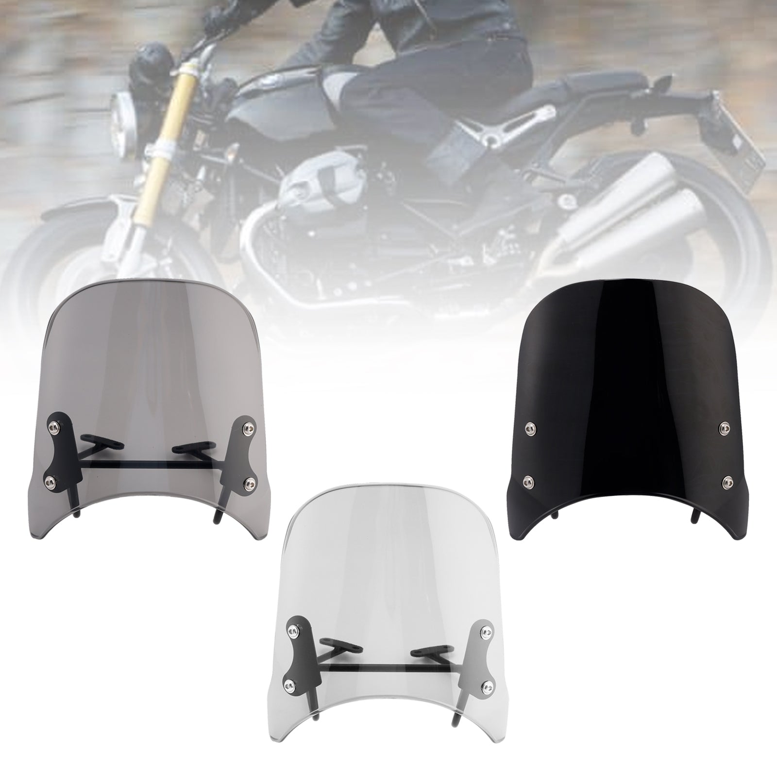 2017-2024 BMW R nineT Scrambler 2014-2024 Pure Windshield WindScreen