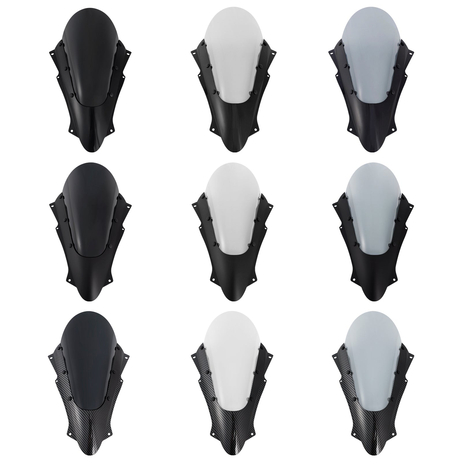 2023 Kawasaki ZX-4R ZX-4RR vindrutan vindruta