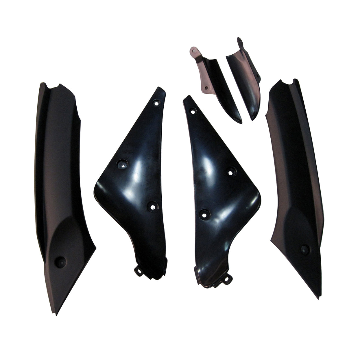 Amotopart 2006-2008 Triumph Daytona 675 Black White Red Fairing Kit