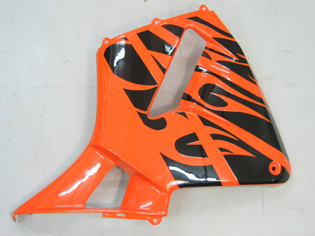 Amotopart 2003-2004 Honda CBR600RR Orange Black Fairing Kit