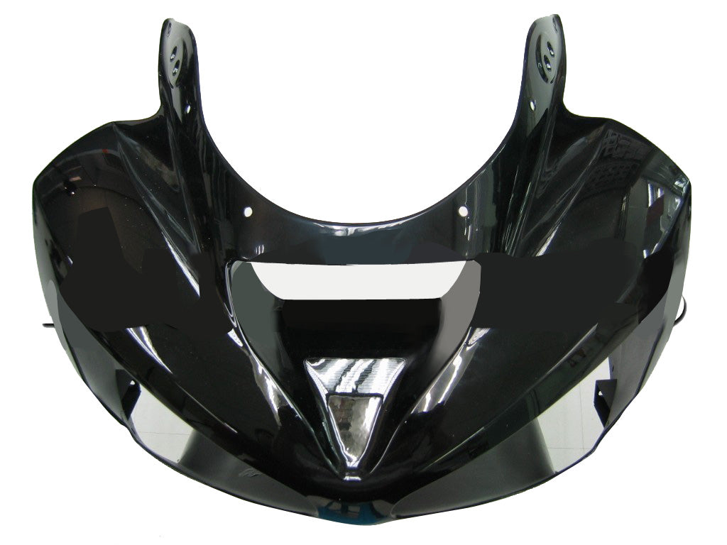 Kit carena Amotopart 2003-2004 Kawasaki ZX-6R nero grigio