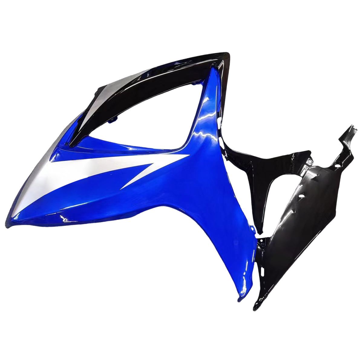 Amotopart 2006–2007 Suzuki GSX-R600 750 Blau Weiß Schwarz Verkleidungsset