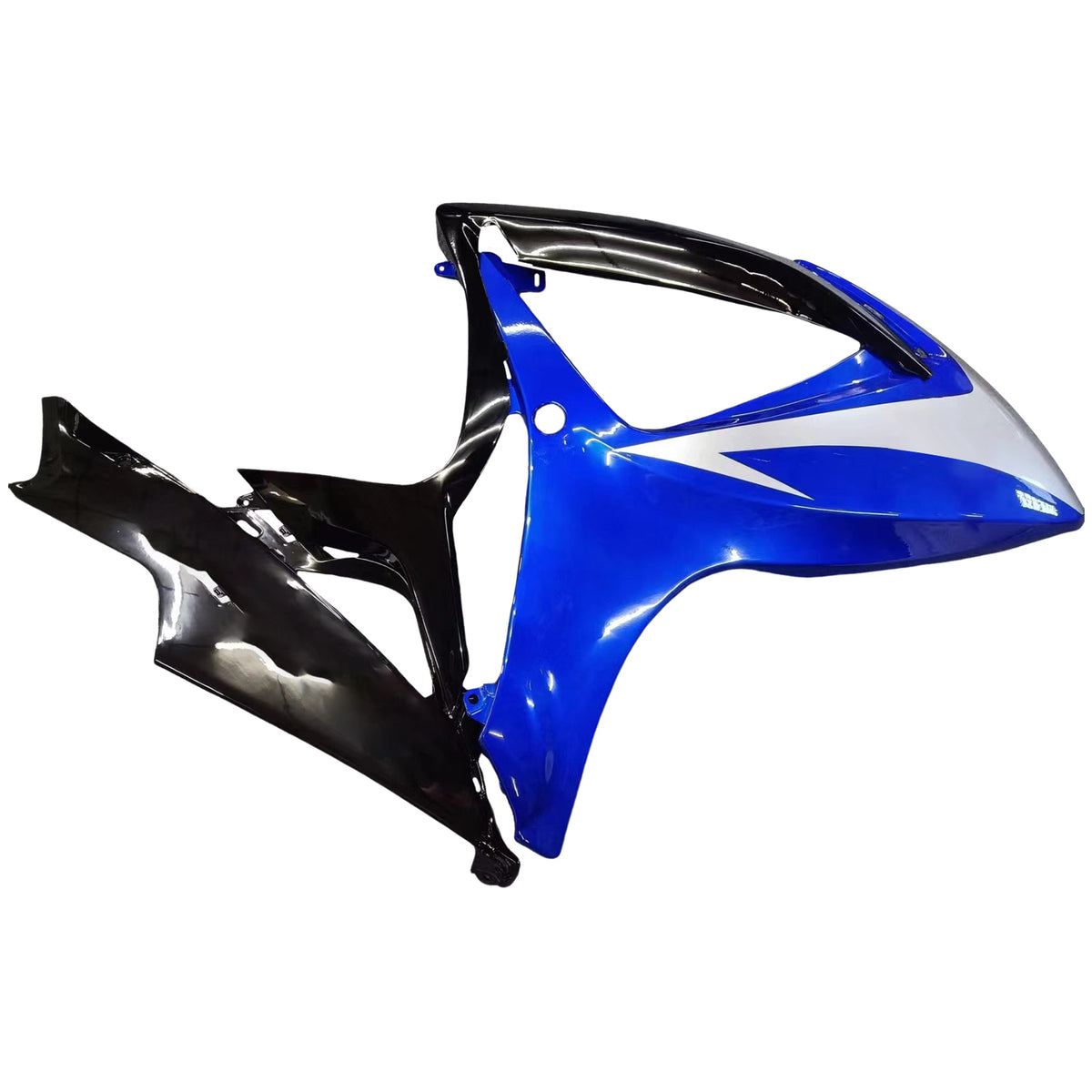 Amotopart 2006–2007 Suzuki GSX-R600 750 Blau Weiß Schwarz Verkleidungsset