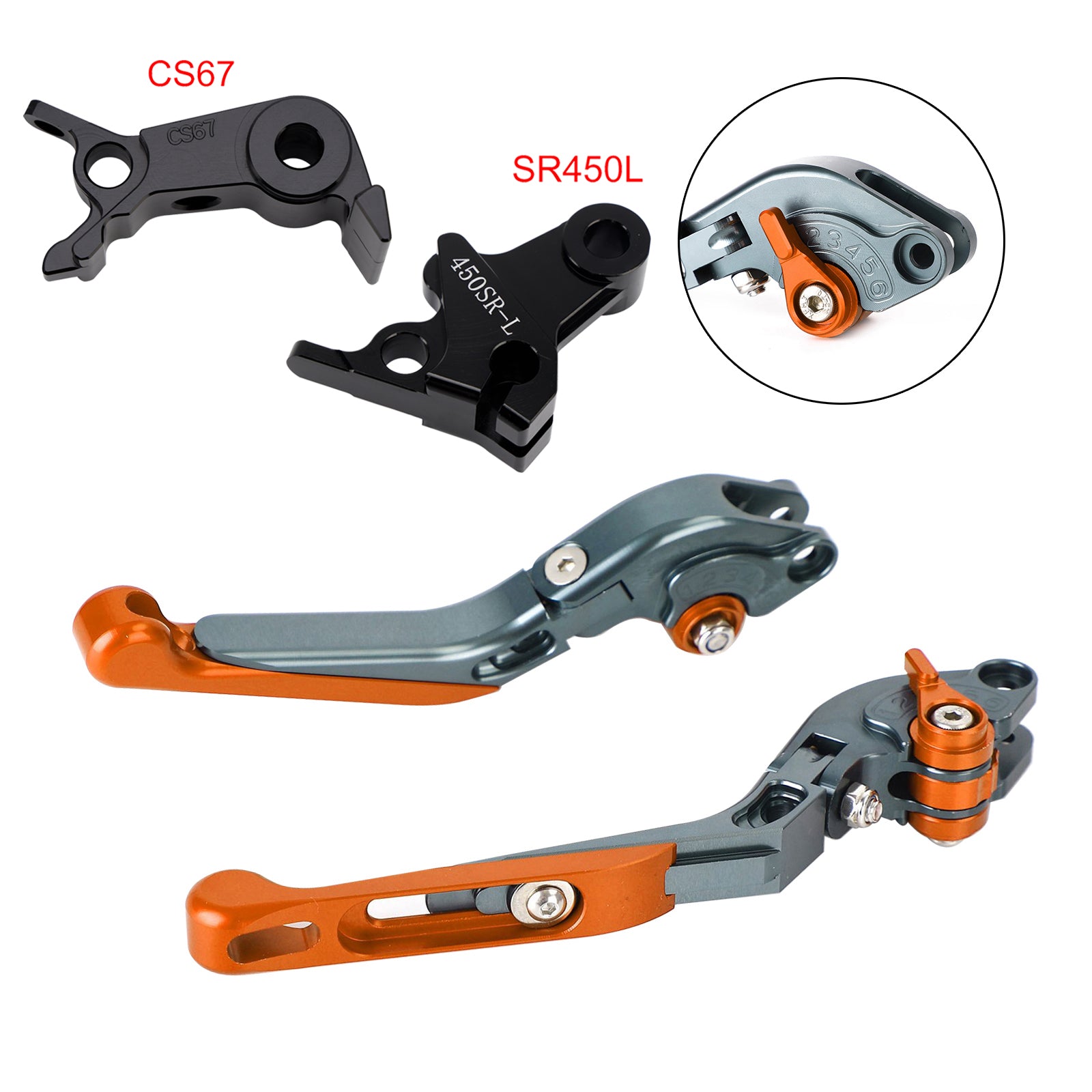 2024-2026 VOGE DS900X 900DSX Adjustable Clutch Brake Lever