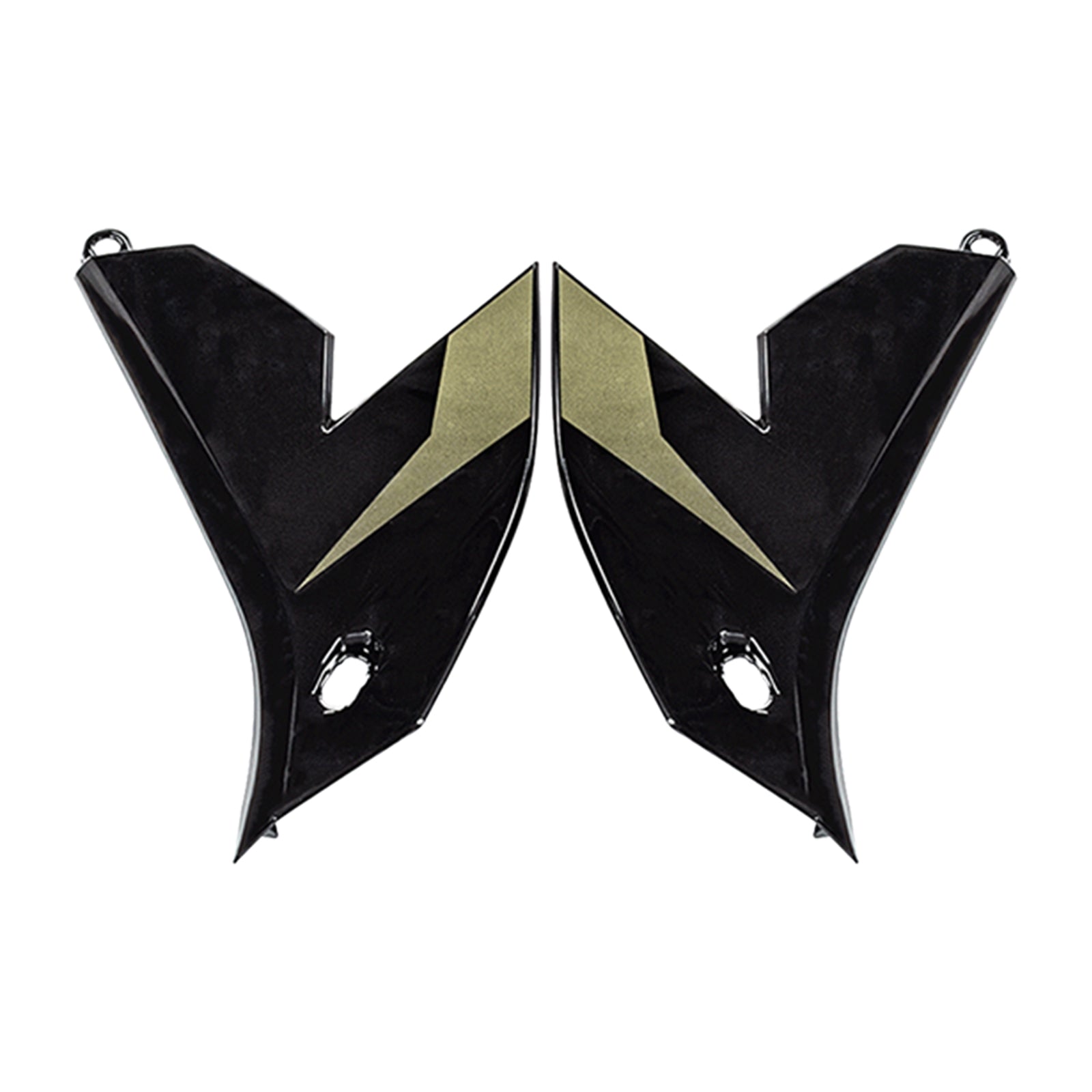 Amotopart 2022-2024 Kawasaki VERSYS 650 KLE ABS Kit de carenado verde oscuro