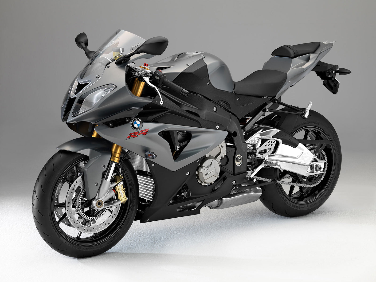 Amotopart 2009-2014 BMW S1000RR Gray Black Fairing Kit