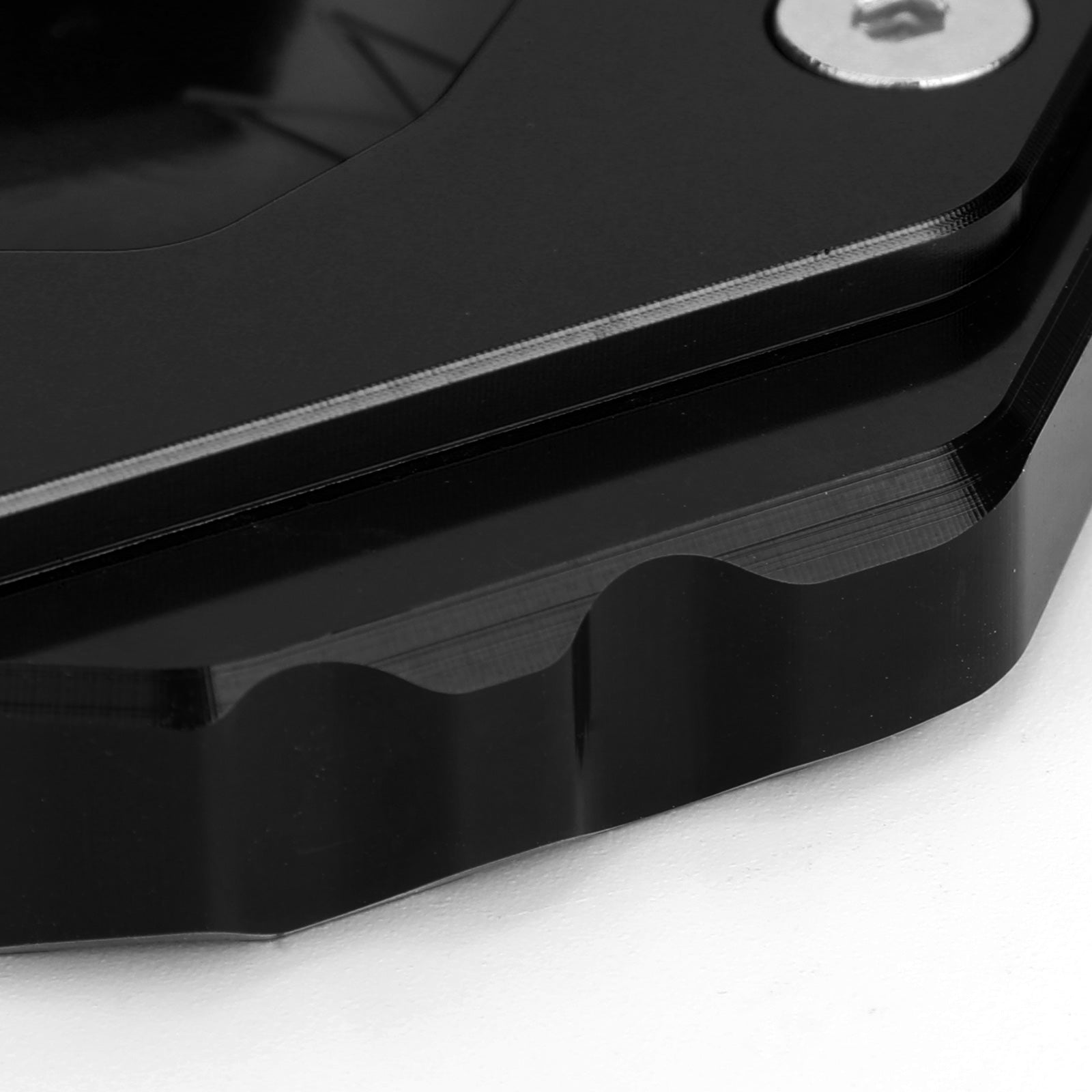 Yamaha MT-07 FZ-07 Side Stand Extension Kickstand Enlarger Plate Black
