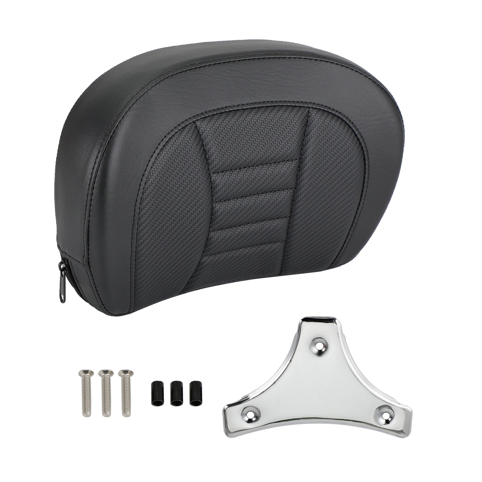 Driver Rider Sissy Bar Seat Backrest Pad for CVO Street Glide FLHXSE 2015-2021