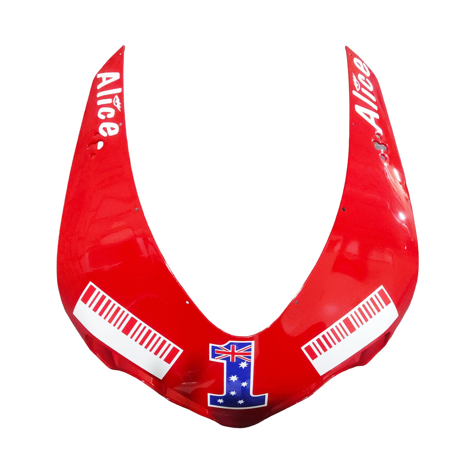 Amotopart 2007-2011 Ducati 1098/1198/848 Red Black White Fairing Kit