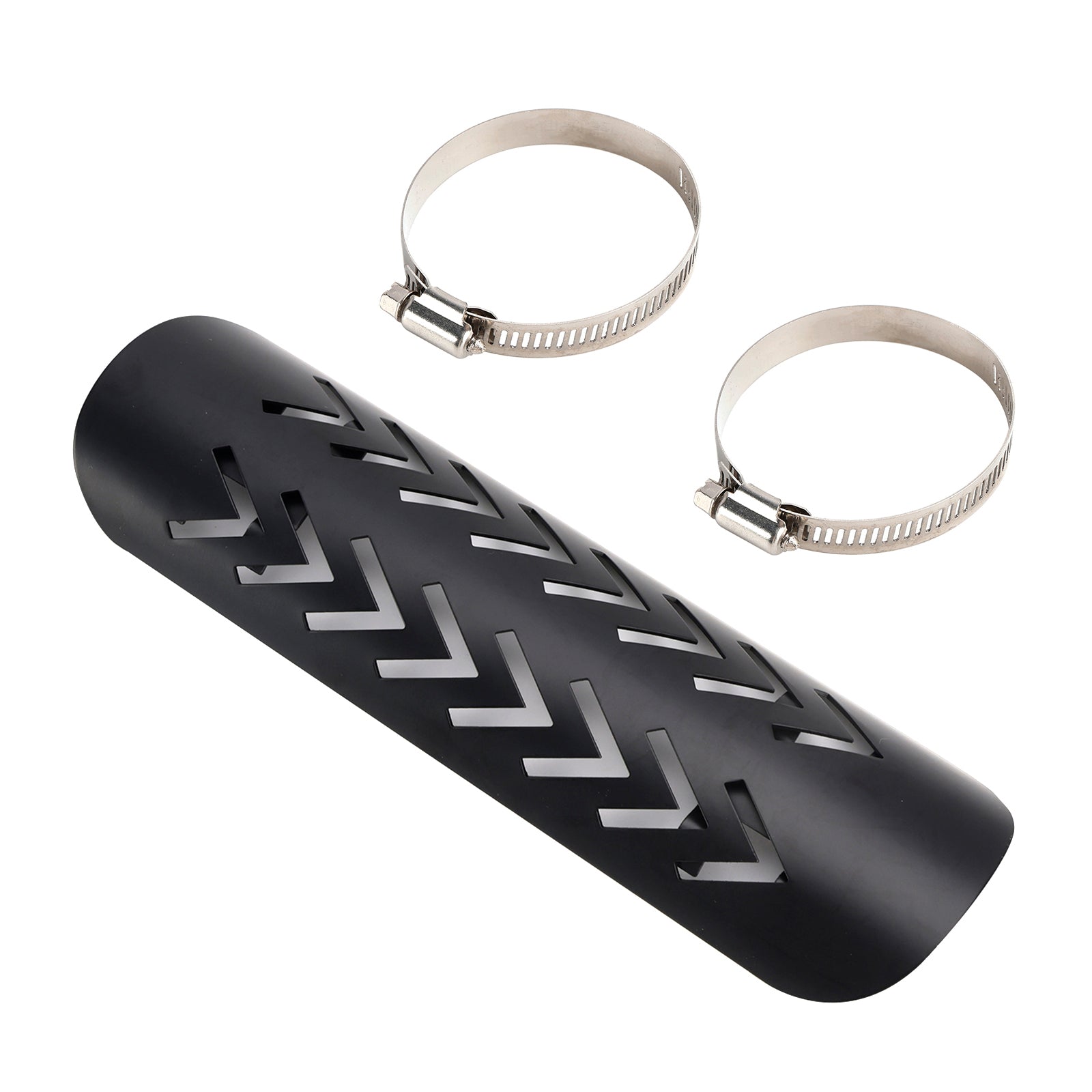 Motorcycle Scooter Cub BlackD Exhaust Side Bracker Cover Steel Decorative Cover