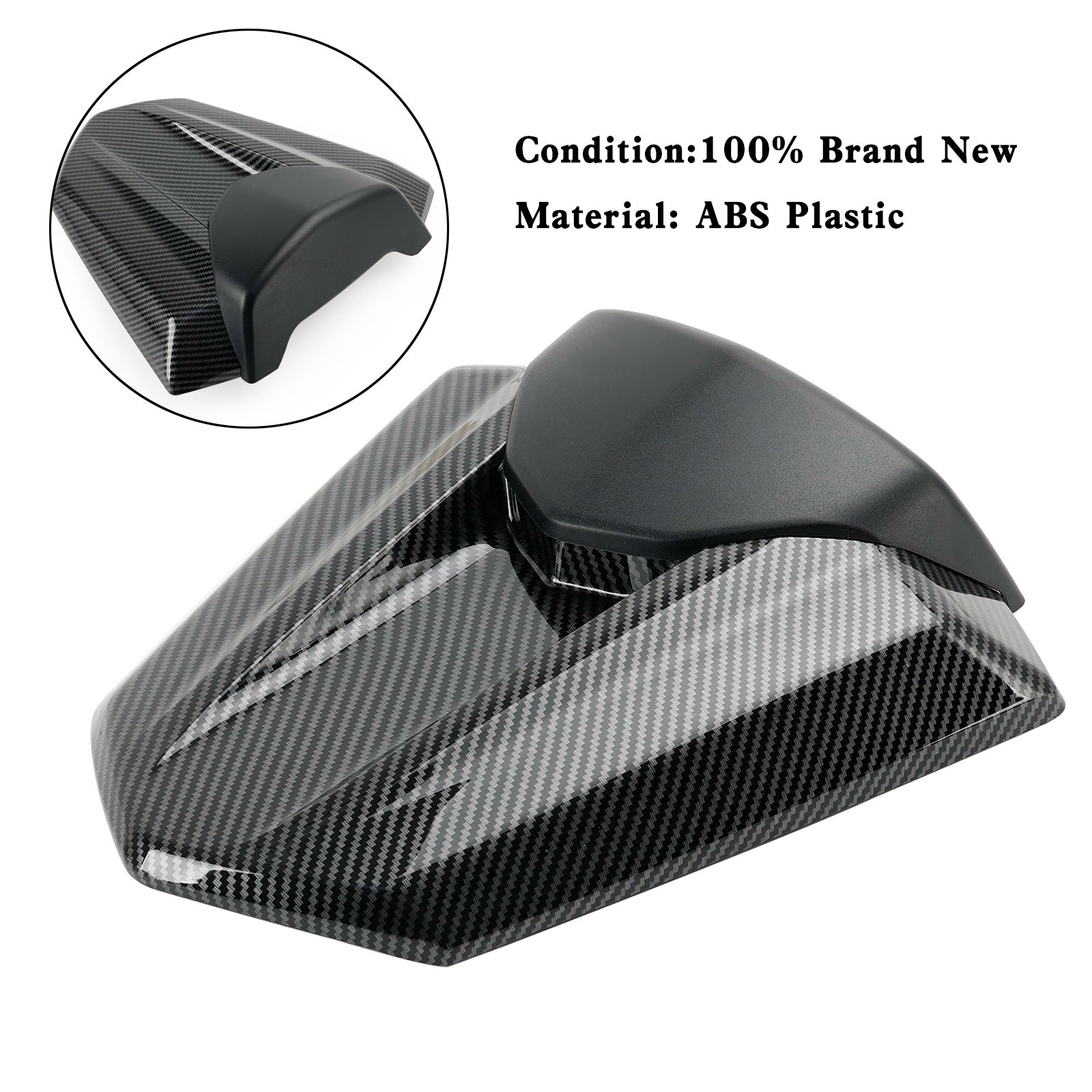 Cubierta de carenado de asiento trasero para Honda CB750 CB400F CB500F CBR400R CBR500R 22-23