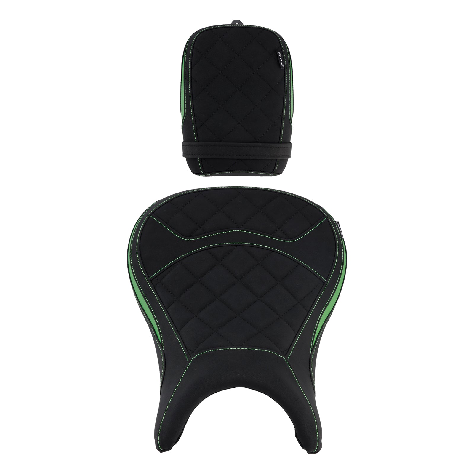 24-25 Kawasaki Eliminator 500 Front&Rear Raider Passenger Kit Lower Green