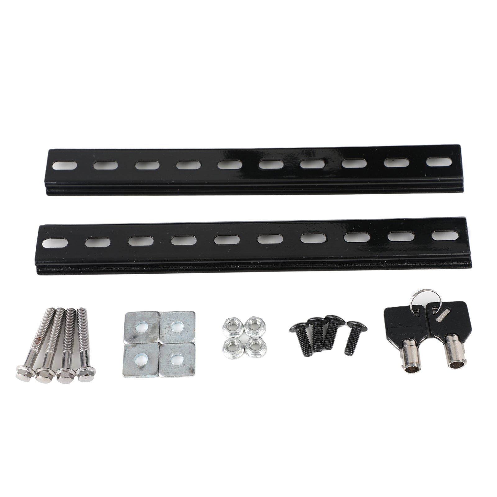 オートバイトップボックス バイク/自転車荷物/ヘルメットバック収納 プレートとキー付き