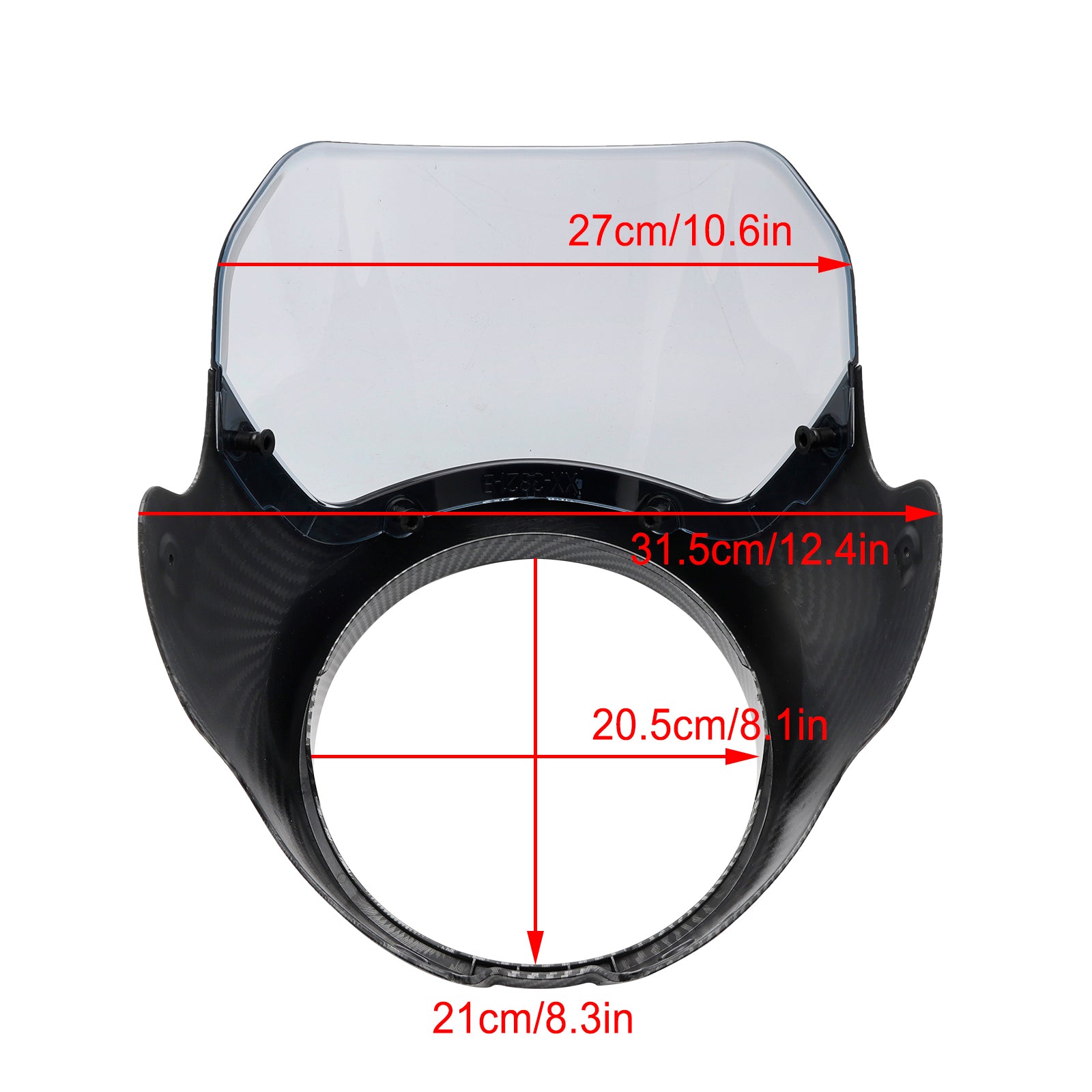 2023-2024 Honda GB350 GB350S vindrutan vindruta strålkastare