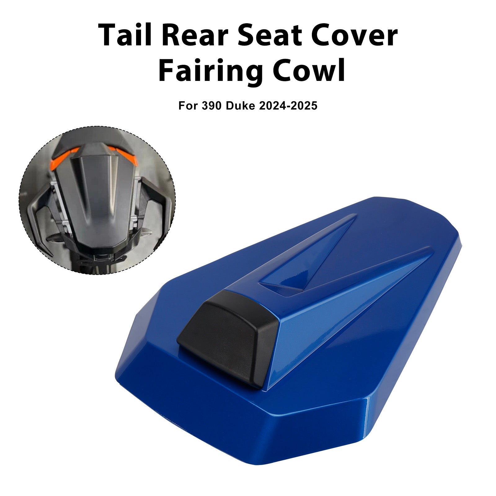 2024-2025 390 DukeTail Rear Seat Cover Fairing Cowl