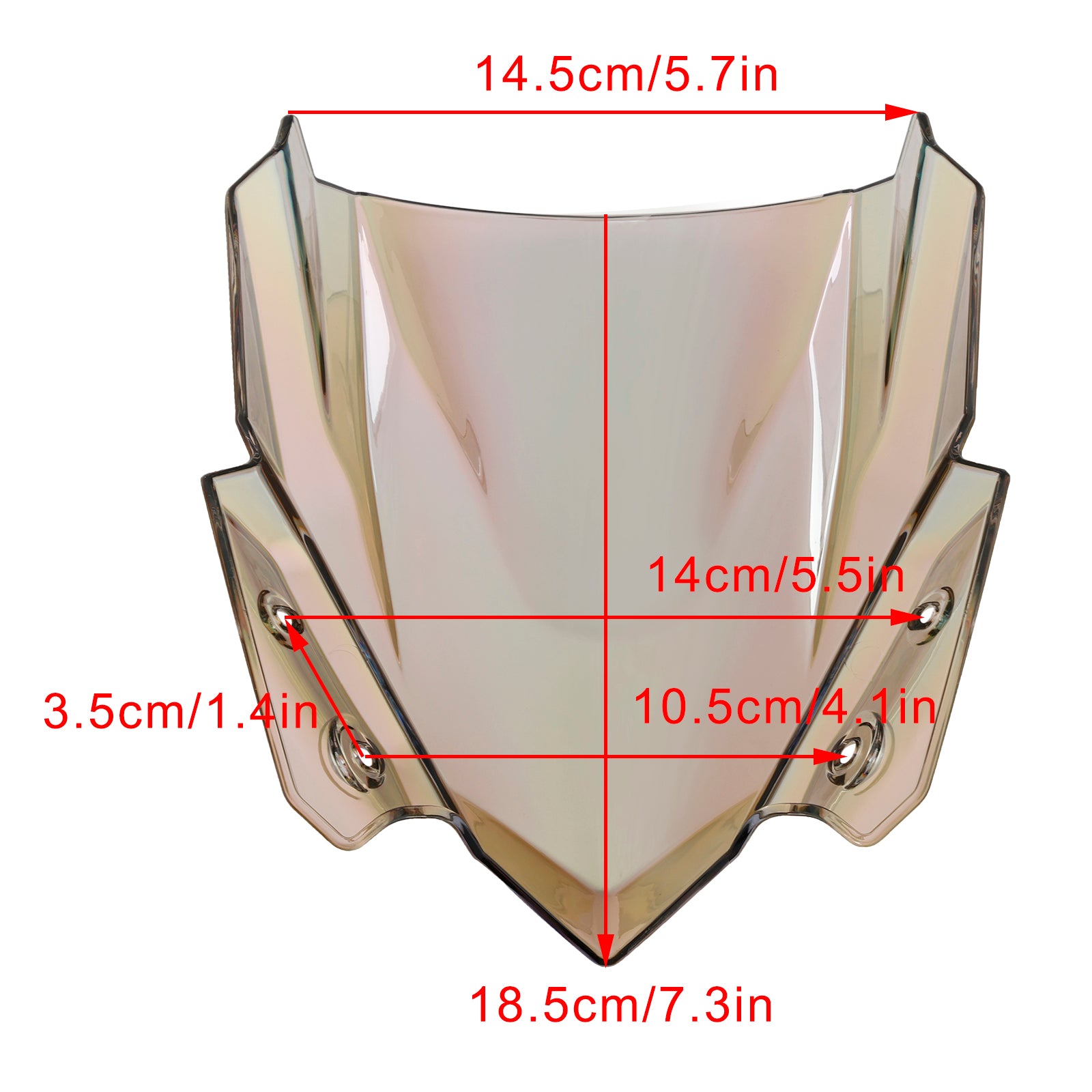 2017-2019 Kawasaki Z650 Windshield Windscreen