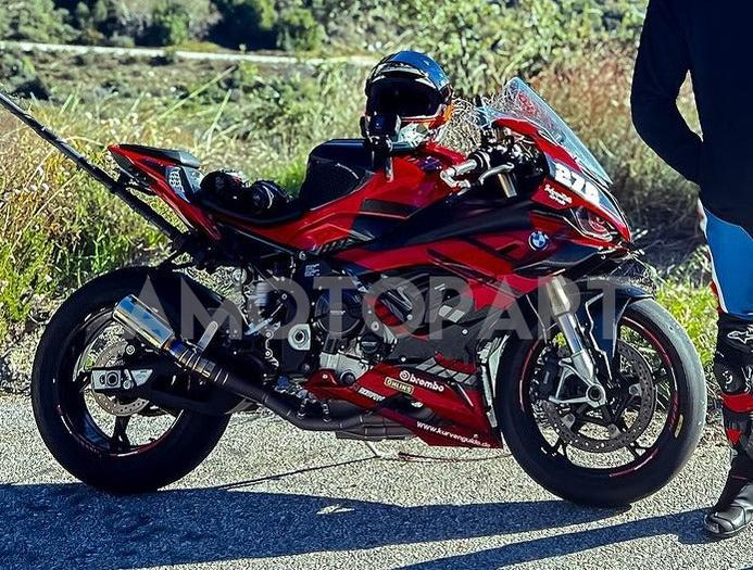 Amotopart 2019-2022 BMW M1000RR S1000RR Black Red Fairing Kit