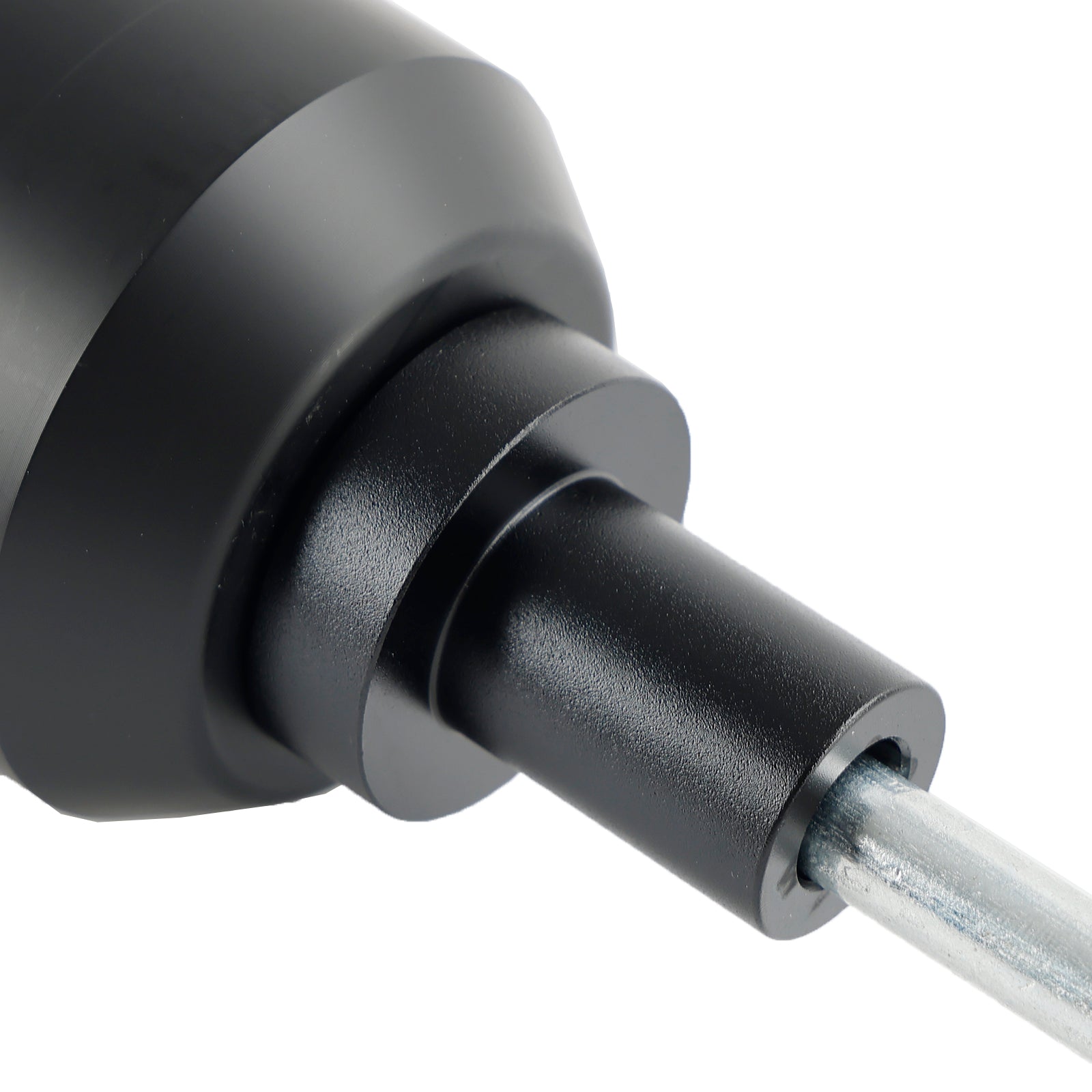 17-23 Kawasaki Z650 Ninja 650 Crash Bobbin Protector Slider Aluminium preto