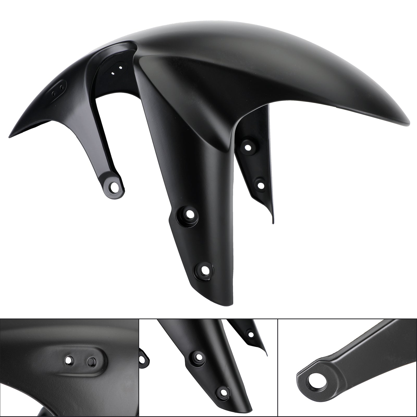 2017-2024 Suzuki GSX-S750 Front Fender Mud Guard Hugger Cowling Fairing Black