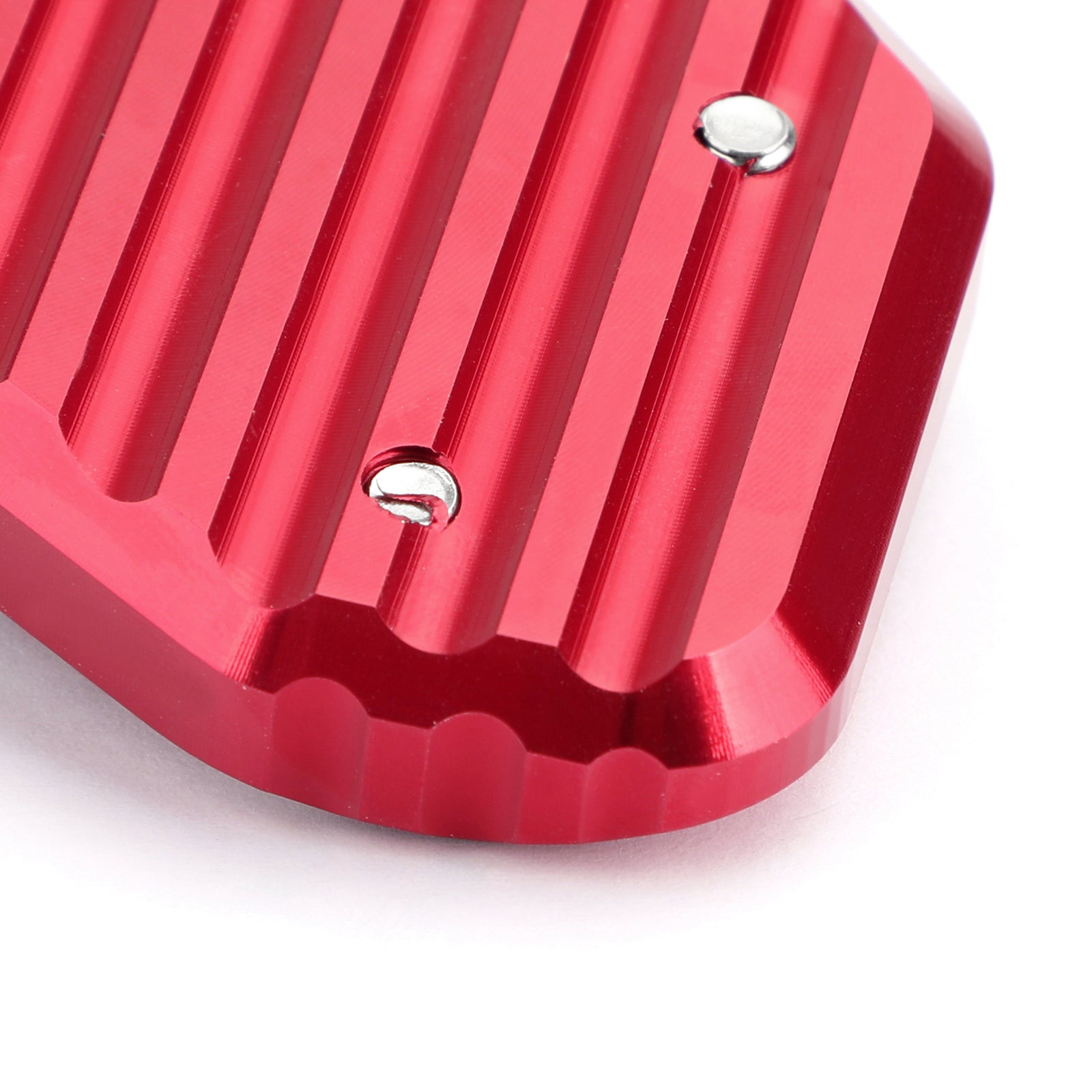 17-18 Honda CBR250RR Kickstand Side Stand Extension Enlarger Pad Red