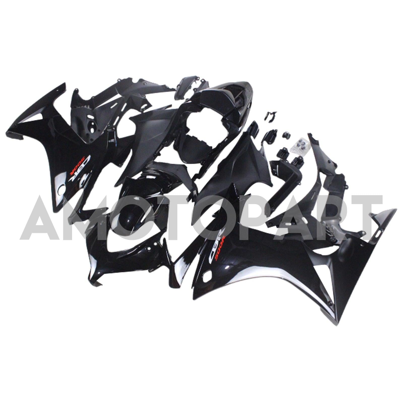 Amotopart 2013-2015 CBR500R Honda Black Fairing Kit