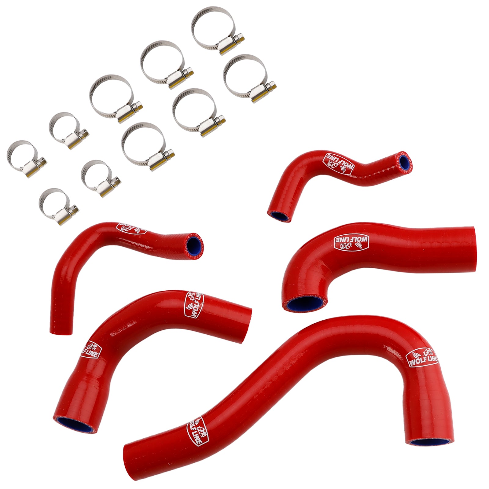 Alle jaren YAMAHA MT-09 XSR900 TRACER 9/GT SILICONEN RADIATOR KOELLANG SLAS