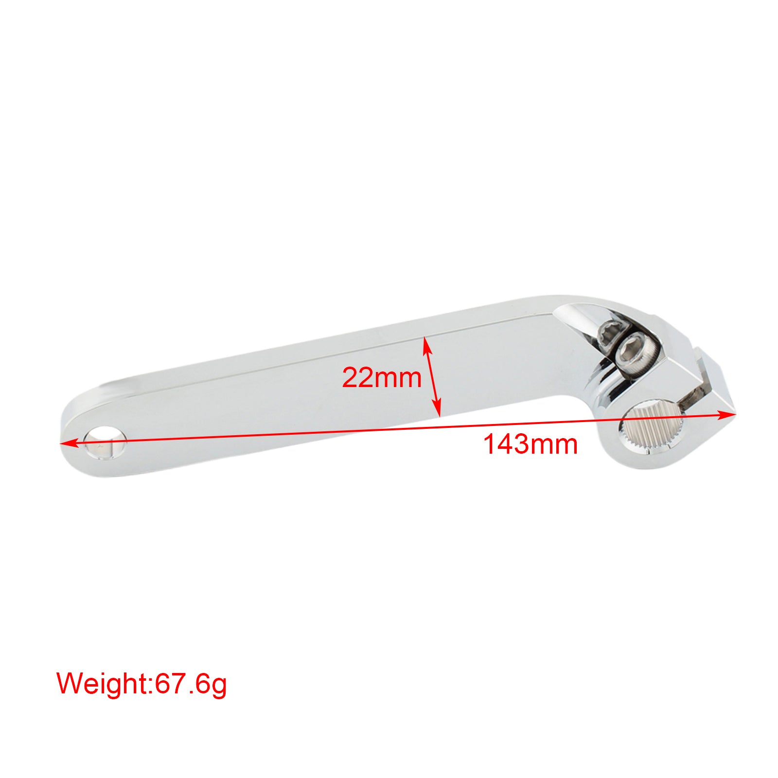 84-19 Road King FLH FLT FLRT Inneres Schaltstangenarm-Hebelgestänge 1602-0868